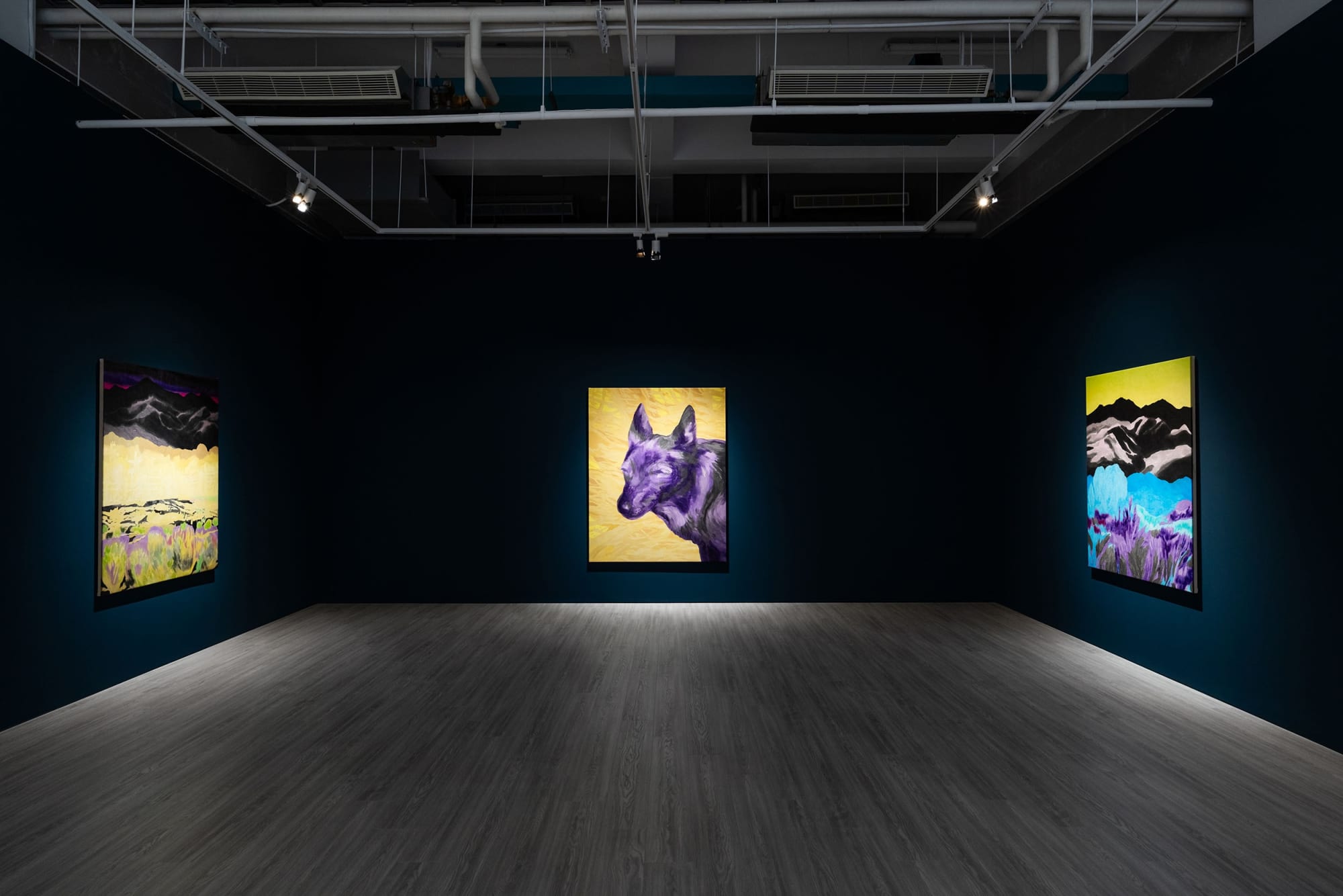 Matěj Macháček : Glowing Forests: Slices of Transient World