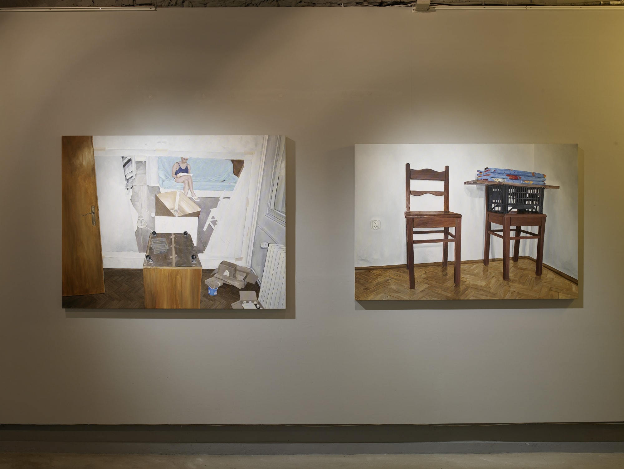 A Conscious Choice for Temporar y Blindness A duo-show by ANA MARIA MICU & CĂTĂLIN PETRIȘOR