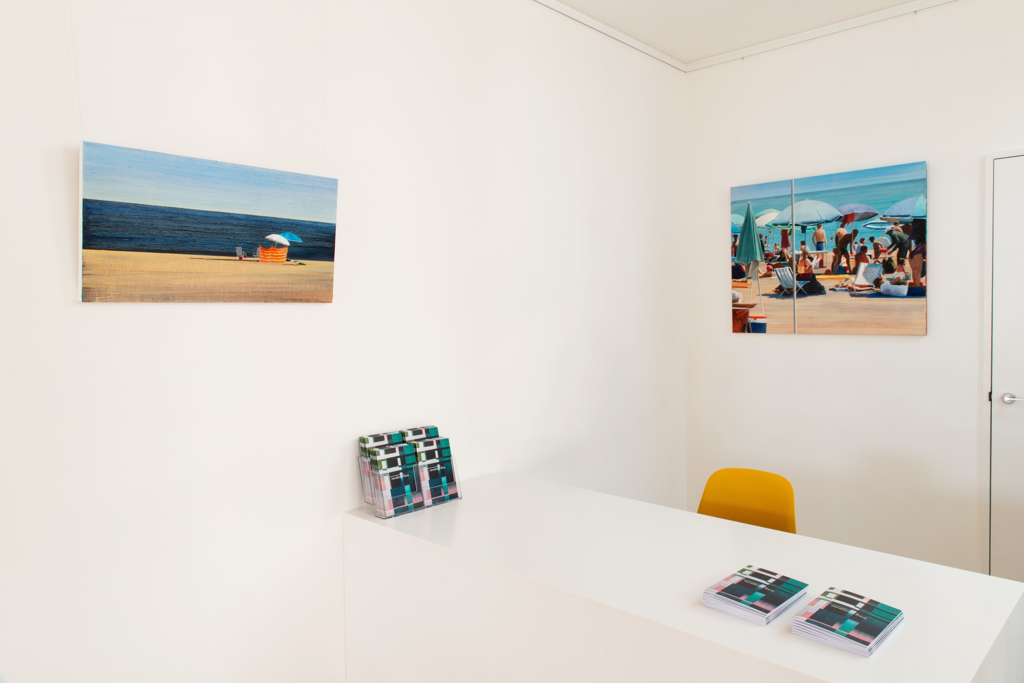 To the Sea - a solo show of beach paintings by David Edmond