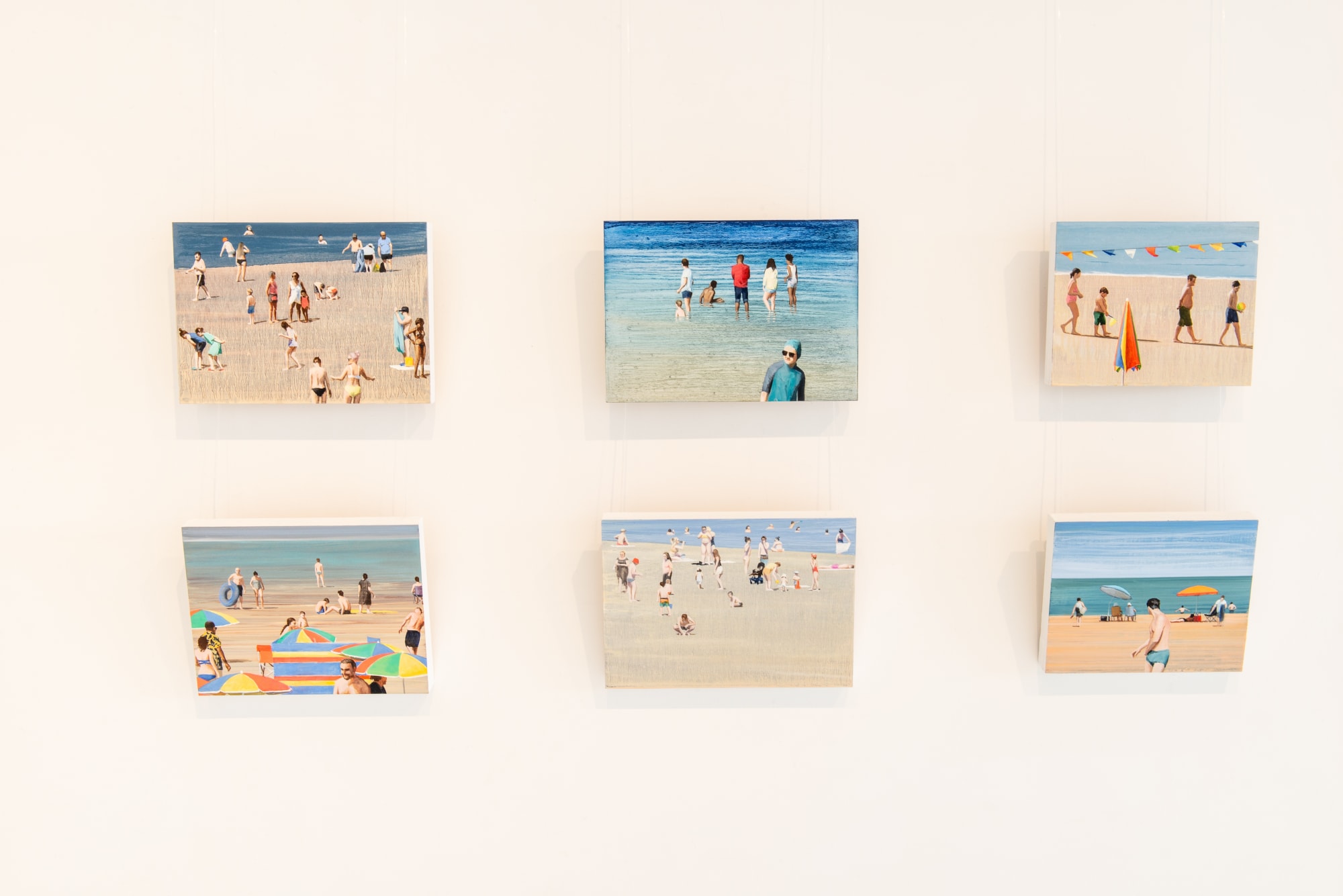 To the Sea - a solo show of beach paintings by David Edmond