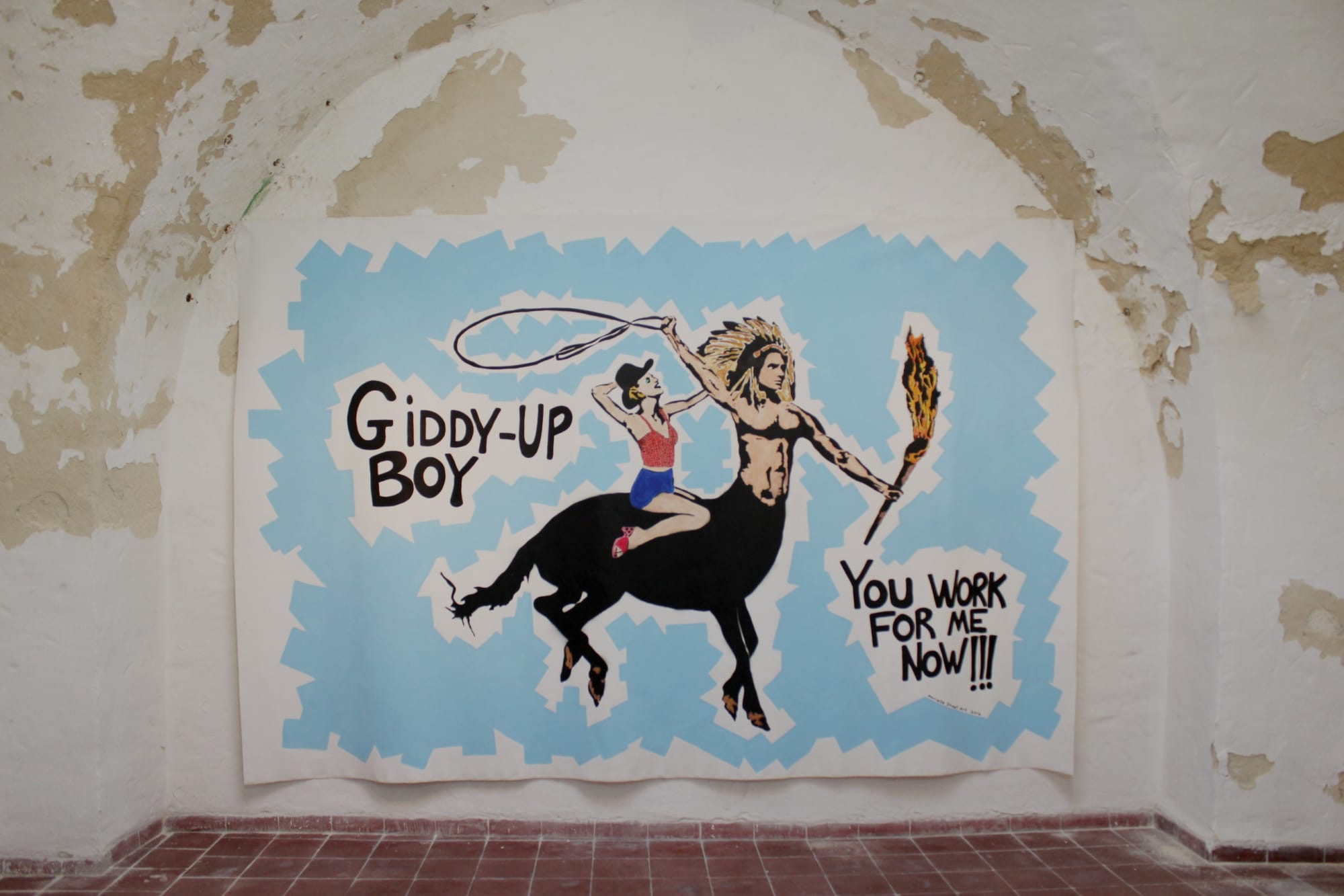 Murielle Street Art: The Talkies