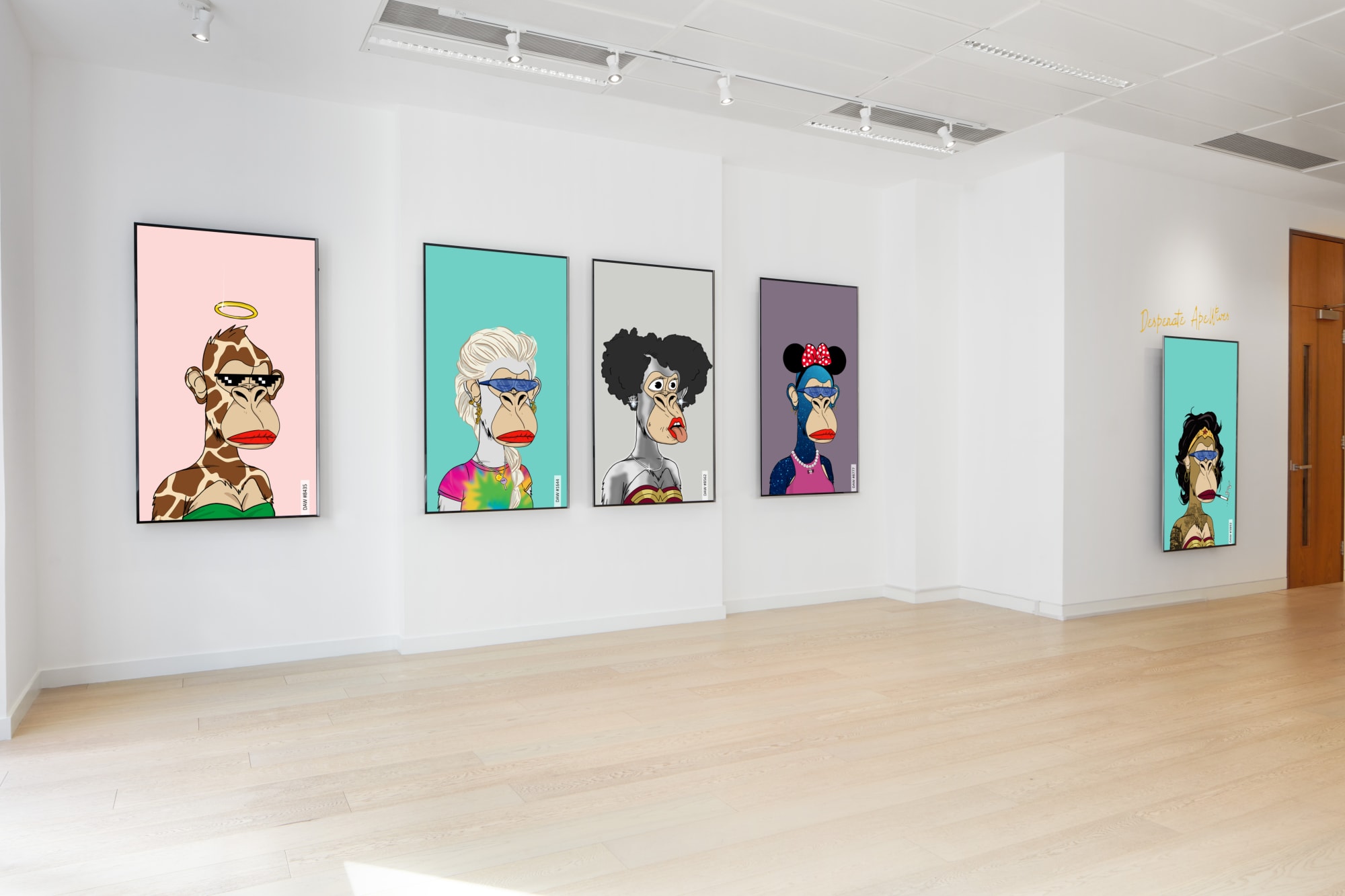 Desperate ApeWives x Omer Tiroche Gallery