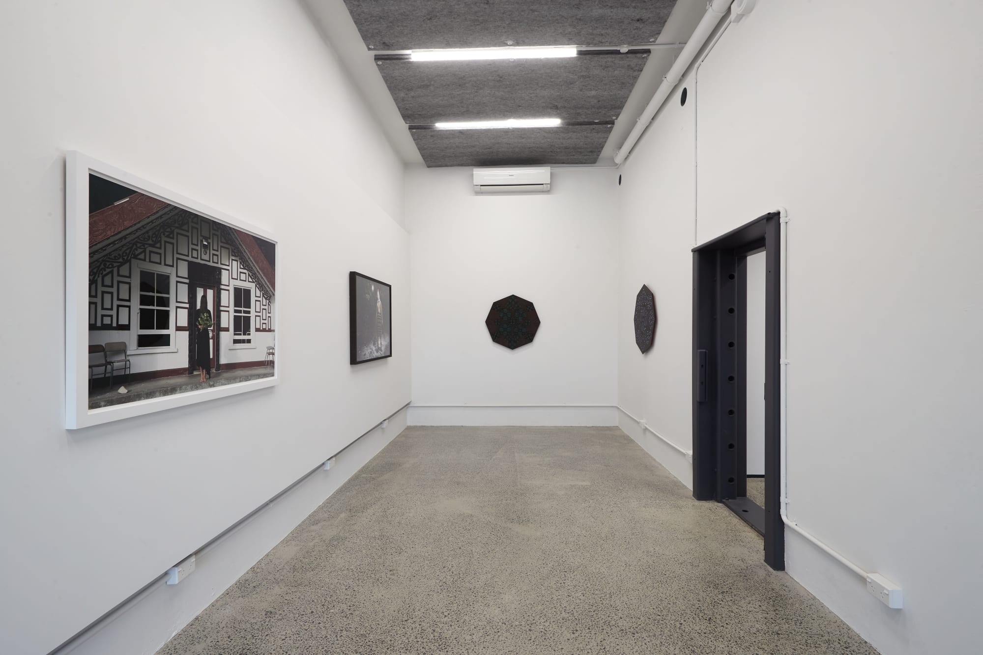 Feet planted, eyes skyward