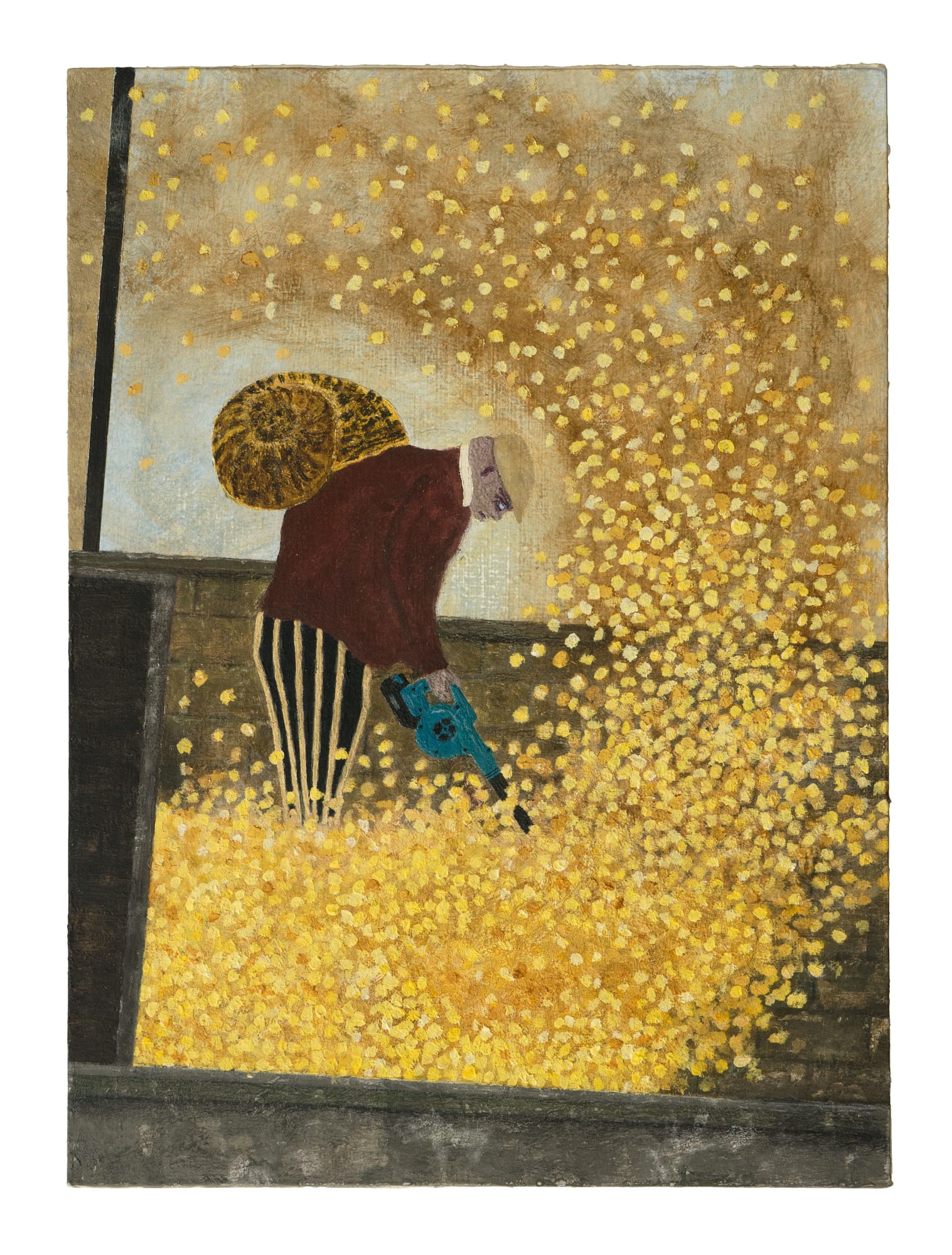 Village Snail O Village Snail, O Village Snail, I see you now, I’ve found your trail. You’ve blown off all the flower heads And left the poor old garden dead. What goes on in your mollusc brain When you’re out footling in the rain? I wish I knew what makes you tick, So I can make some sense of it