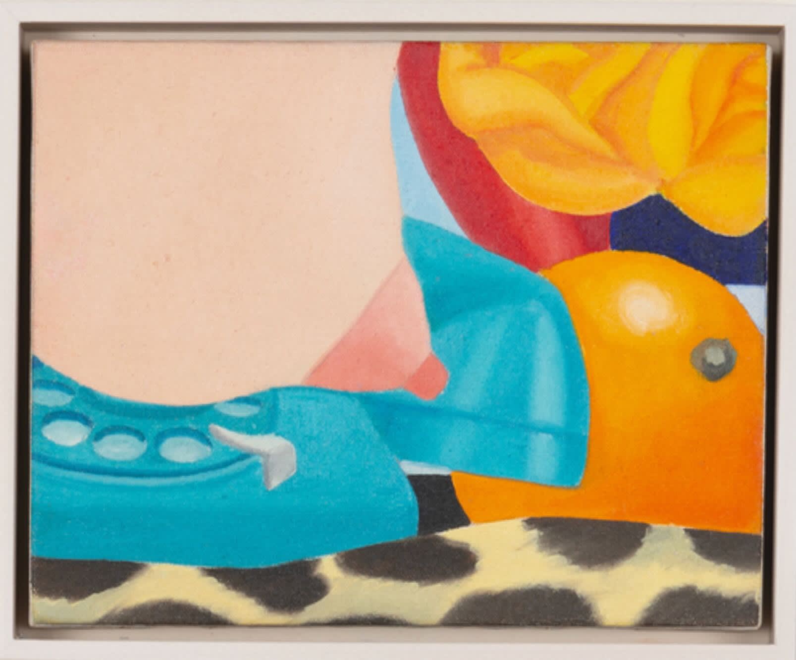 Tom Wesselmann (1931 - 2004) Study for bedroom painting #25 1967 Oil on canvas 14,5 x 18 cm Signed "Wesselmann" and dated "67" on the reverse and stretcher
