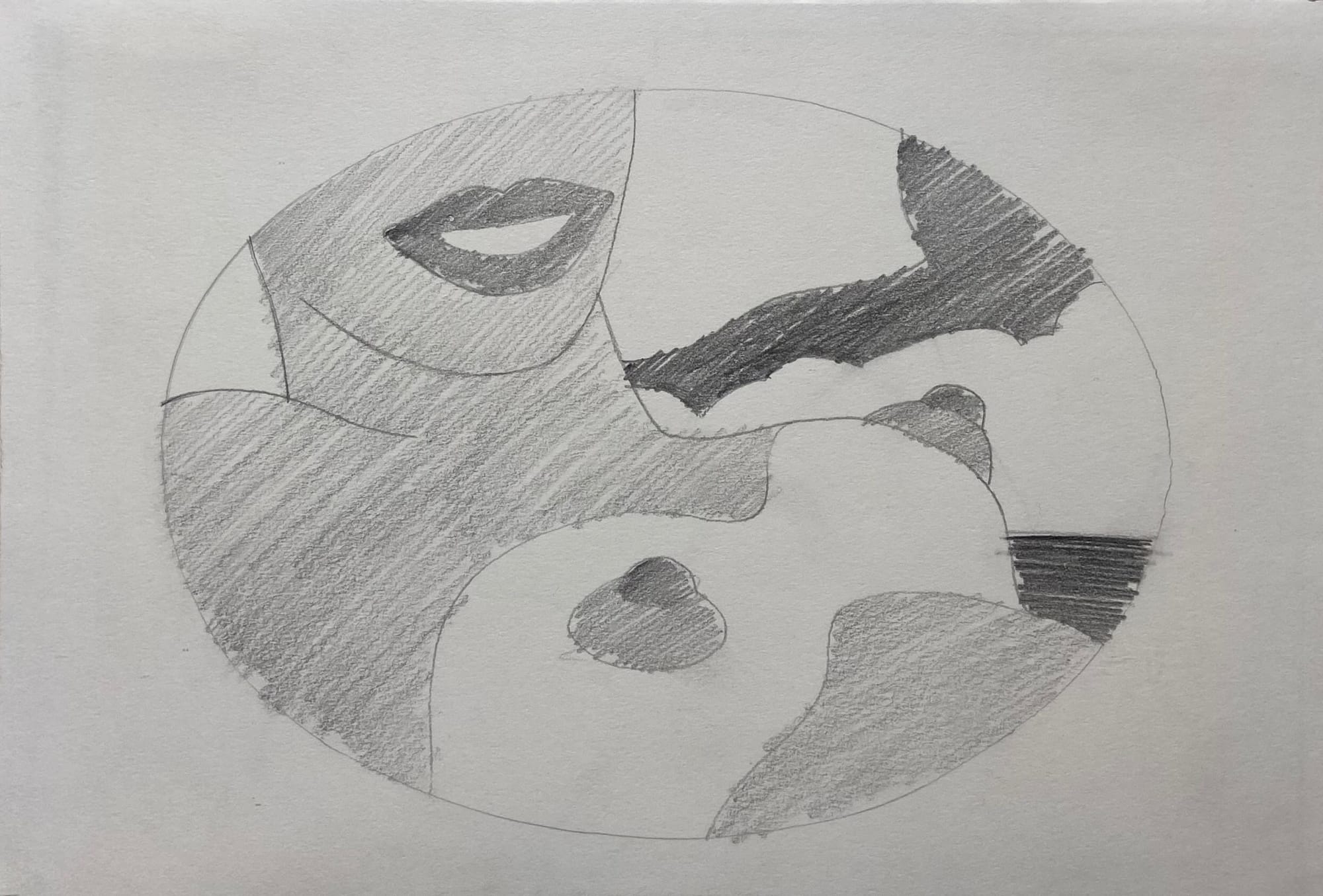 TOM WESSELMANN (1931 - 2004) Blonde on Beach 1967 Graphite on paper 19 x 27.3 cm Signed on the reverse under the foundation number The work is registered in the archives of the Tom Wesselmann Estate under inventory number "D65145."