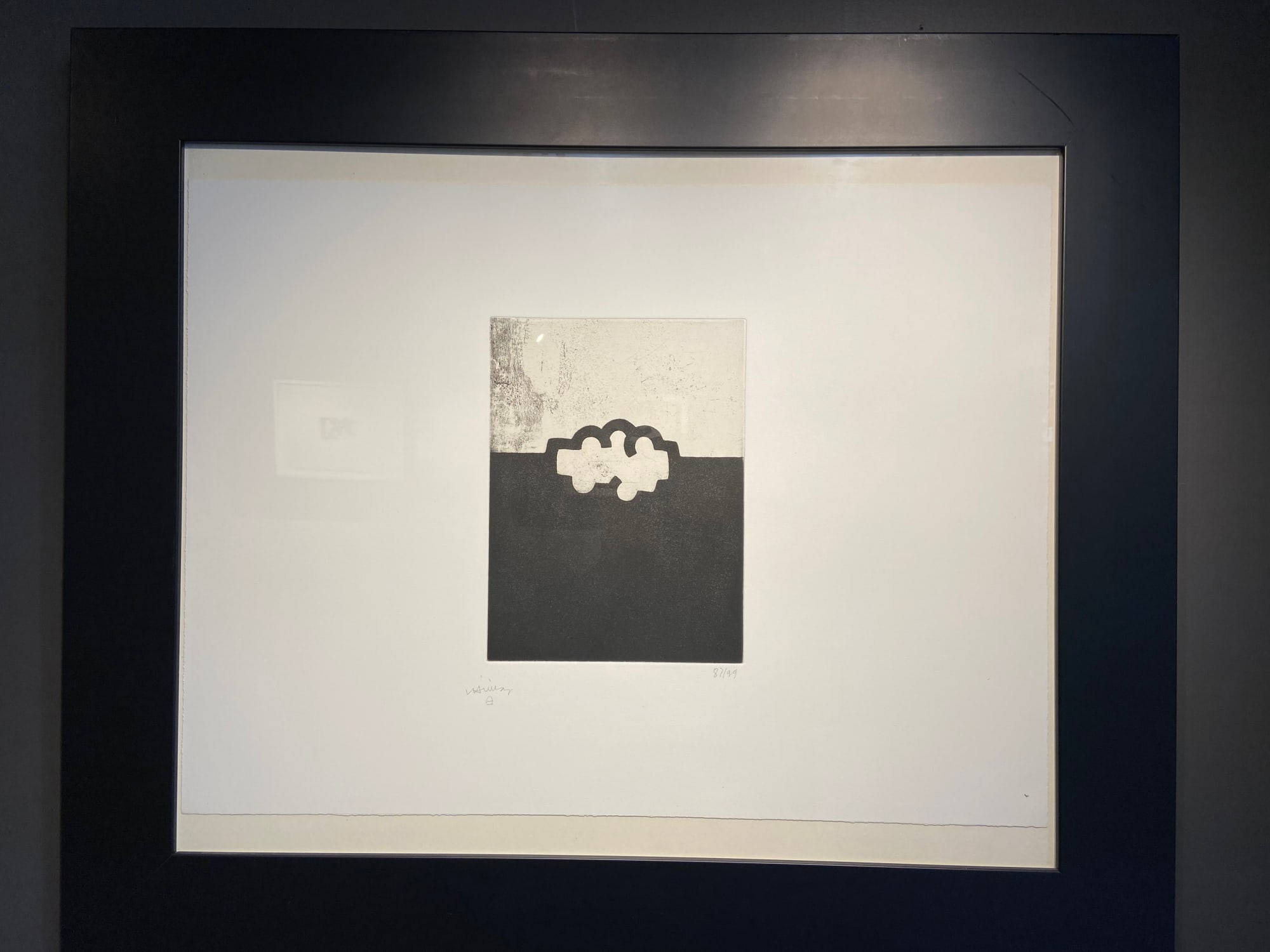 EDUARDO CHILLIDA (1924 - 2002) Homage to Omar Khayyam 1982 Etching Edition 58/99 56 x 76 cm Published, catalogued in Eduardo Chillida Opus P.II Cat. No. 82006 Numbered and signed