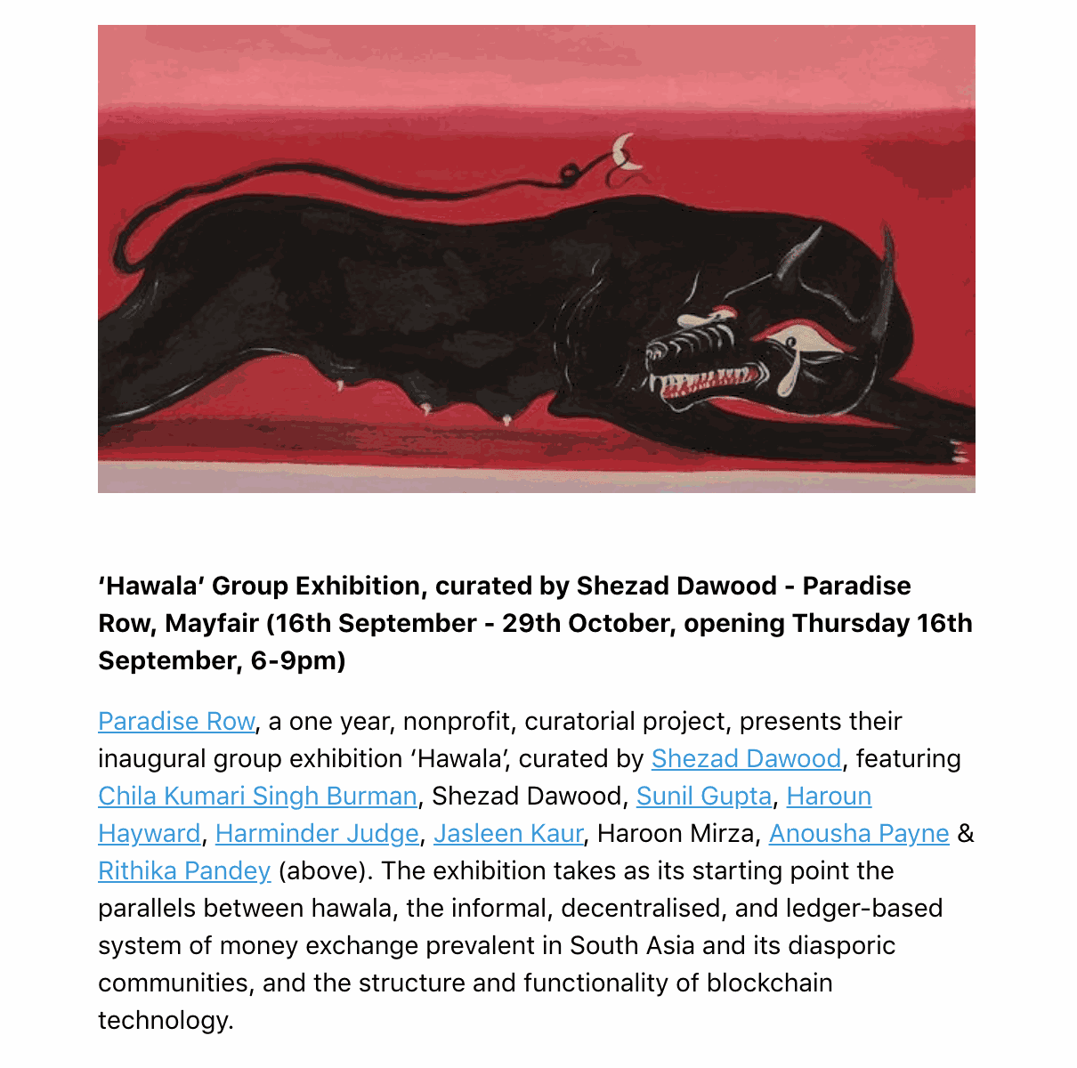 The Shock of the Now Recommended Exhibitions Opening this Week Hector Campbell Issue #9, 15 September 2021