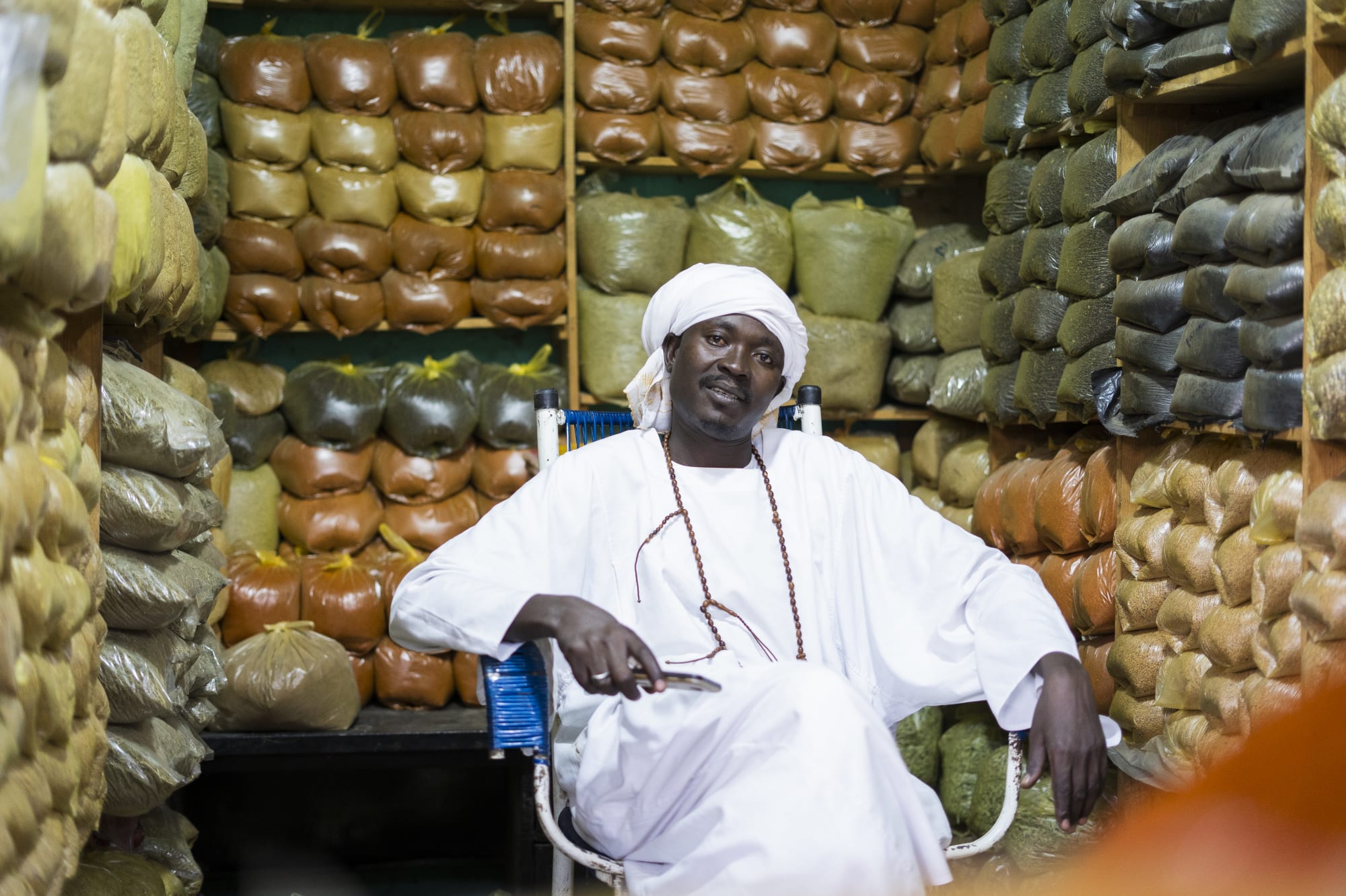 The Sudanese Kitchen - Omer All Tigani | Sudanese Art & Culture | Almas Art Foundation Works in Exhibition