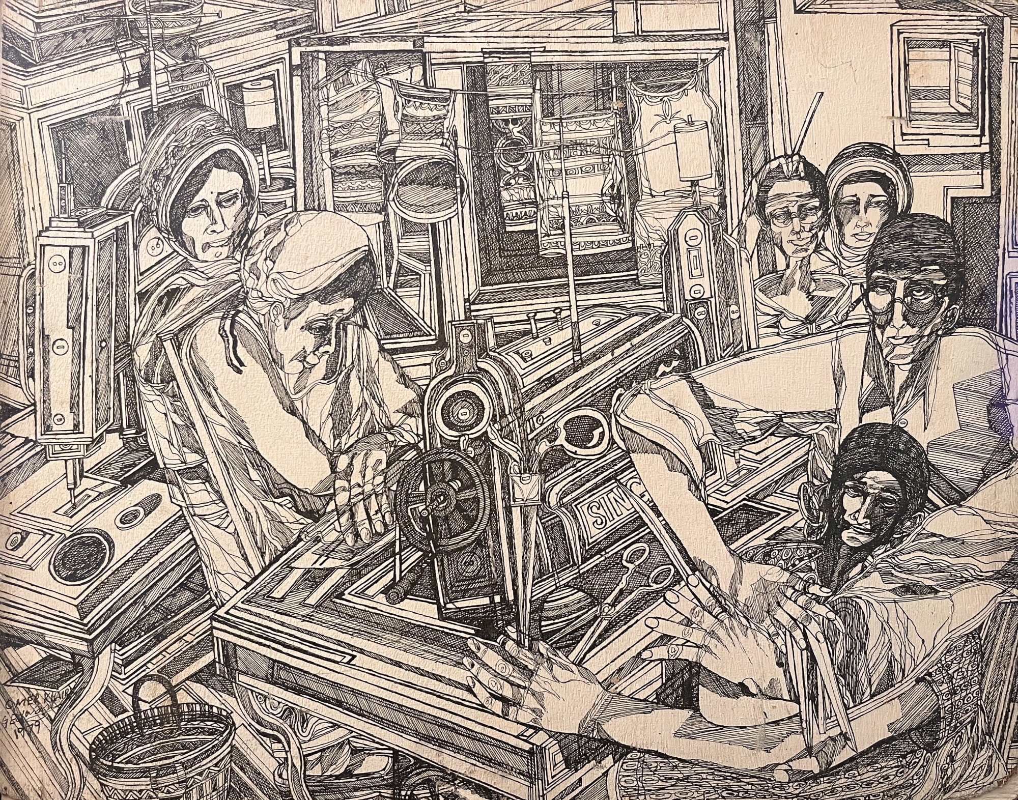 Sudan; A Visual Art Narrative | An Exhibition of Pioneer Artists | Almas Art Foundation Exhibition Works