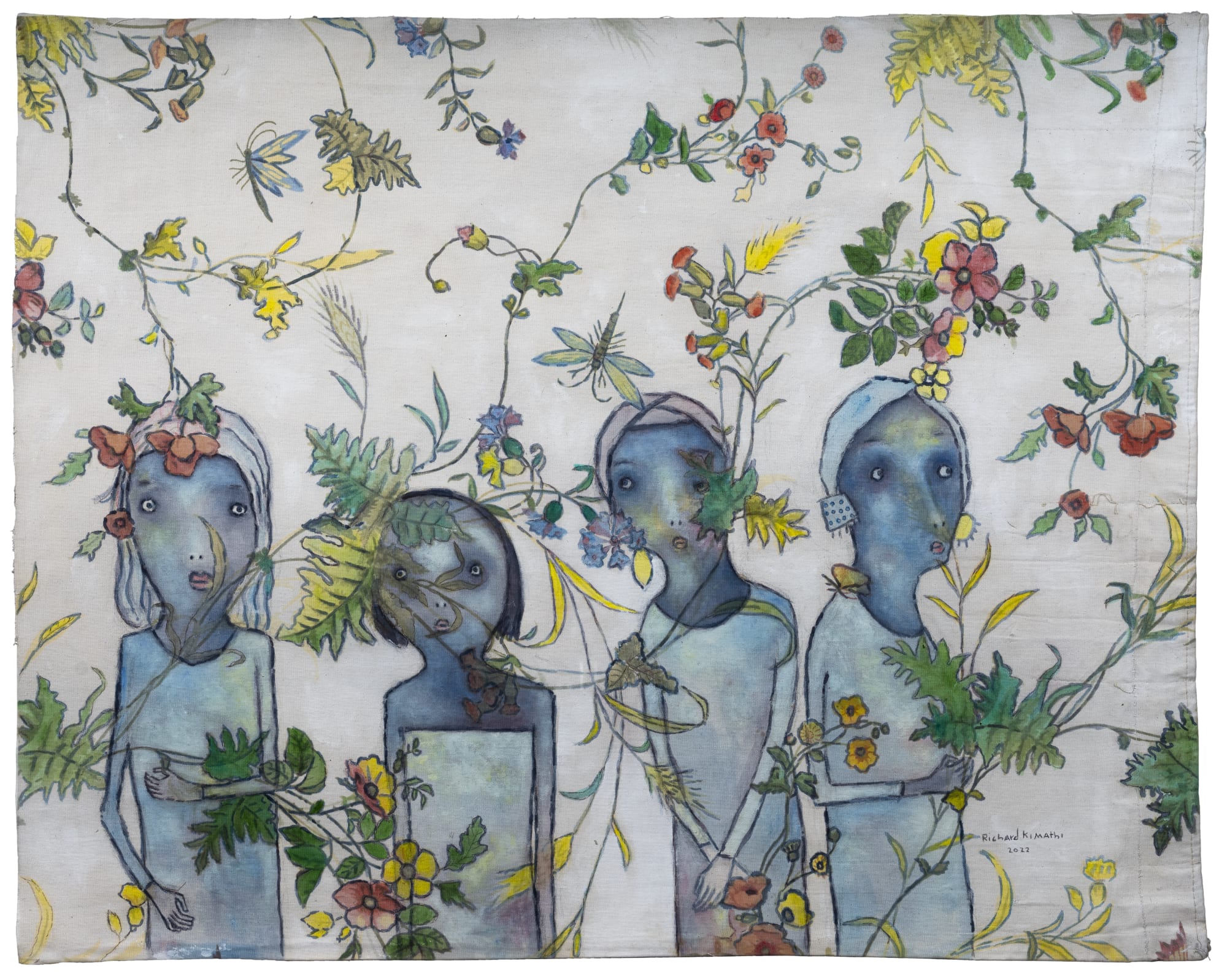 Richard Kimathi - Heaven is Dry Exhibition Works | Photos & Videos & Exhibitions | Almas Art Foundation