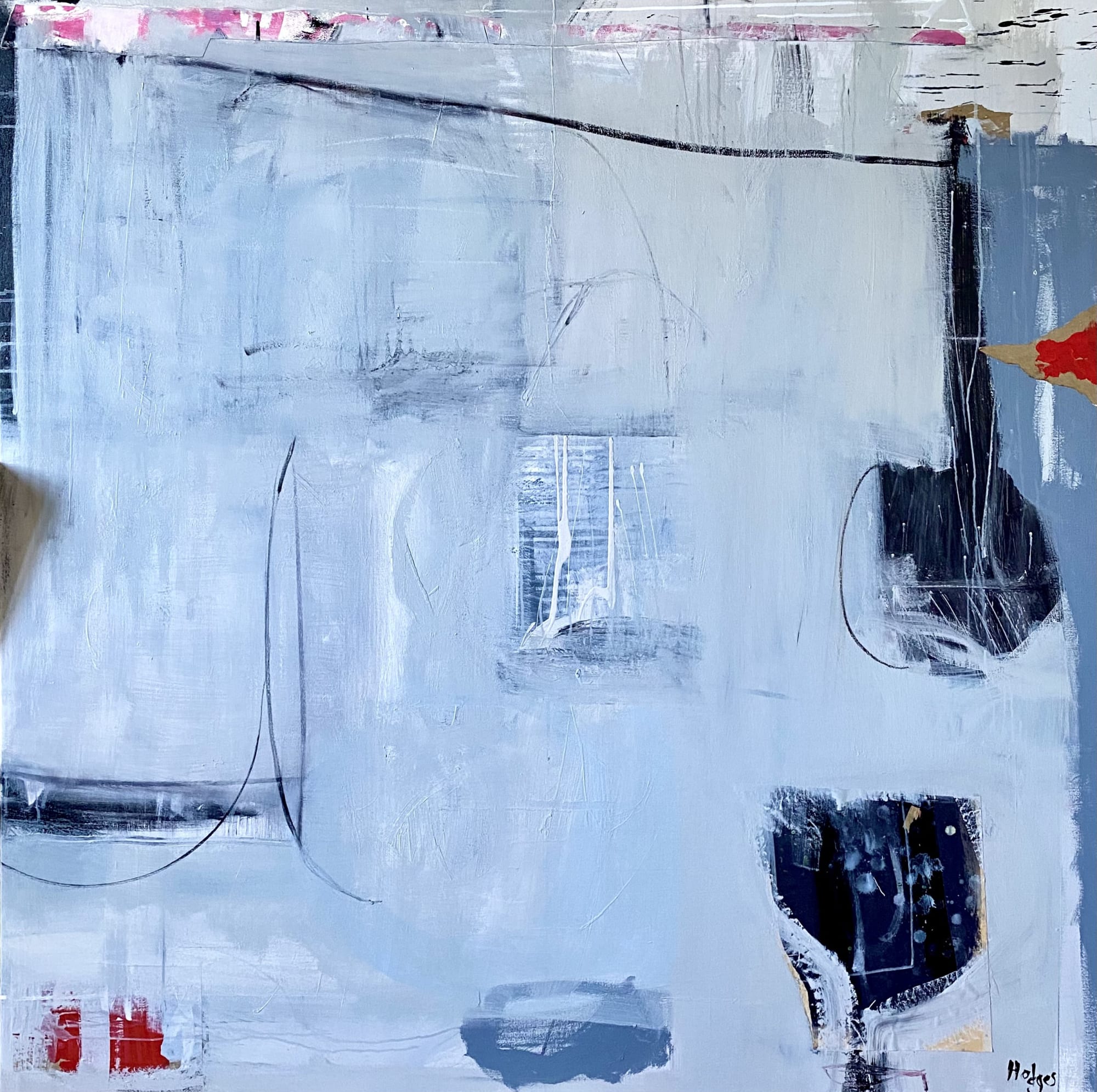 Felice Hodges, Vessels on Grey, 2017