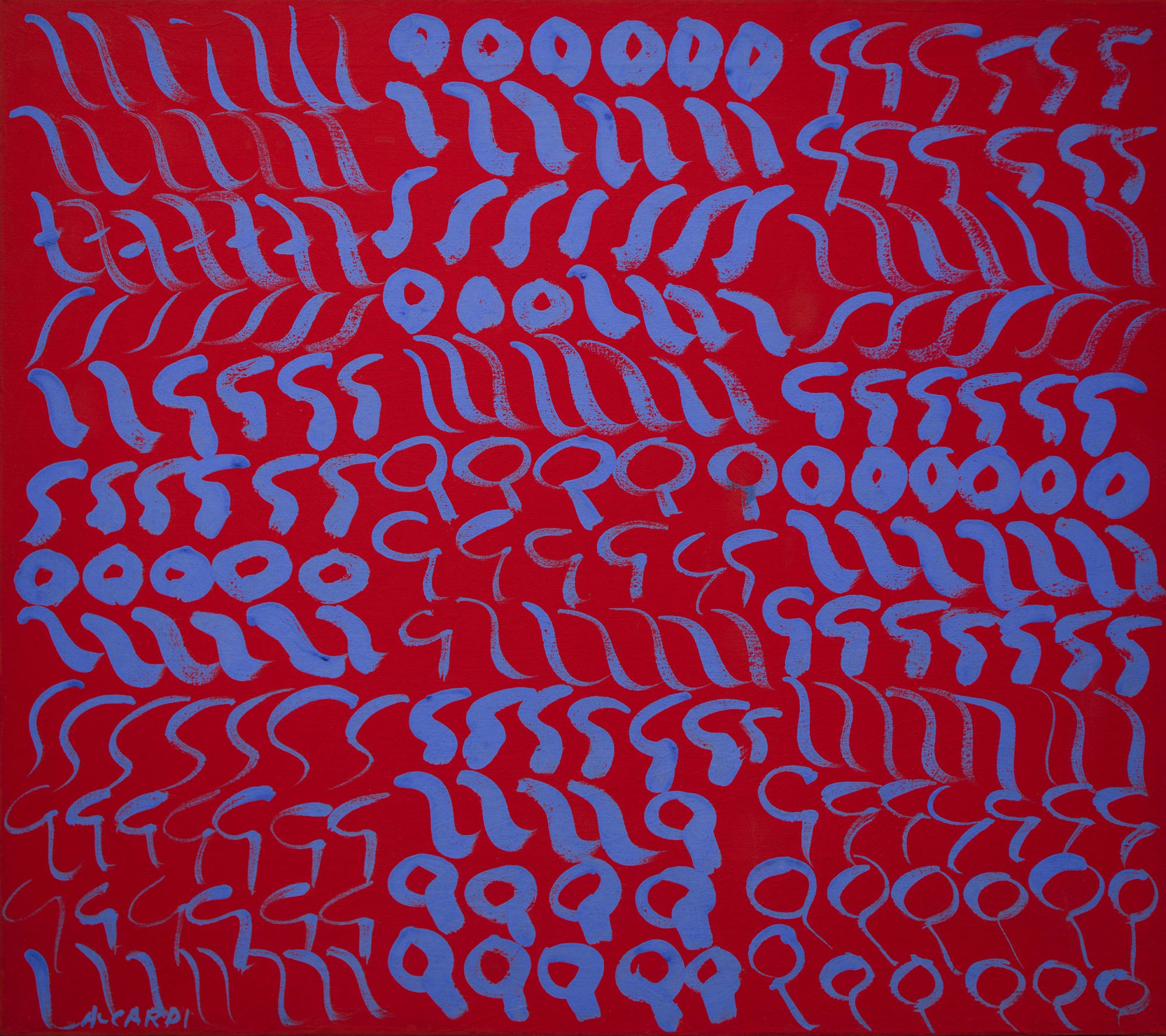 Carla Accardi Rossoblu, 1973