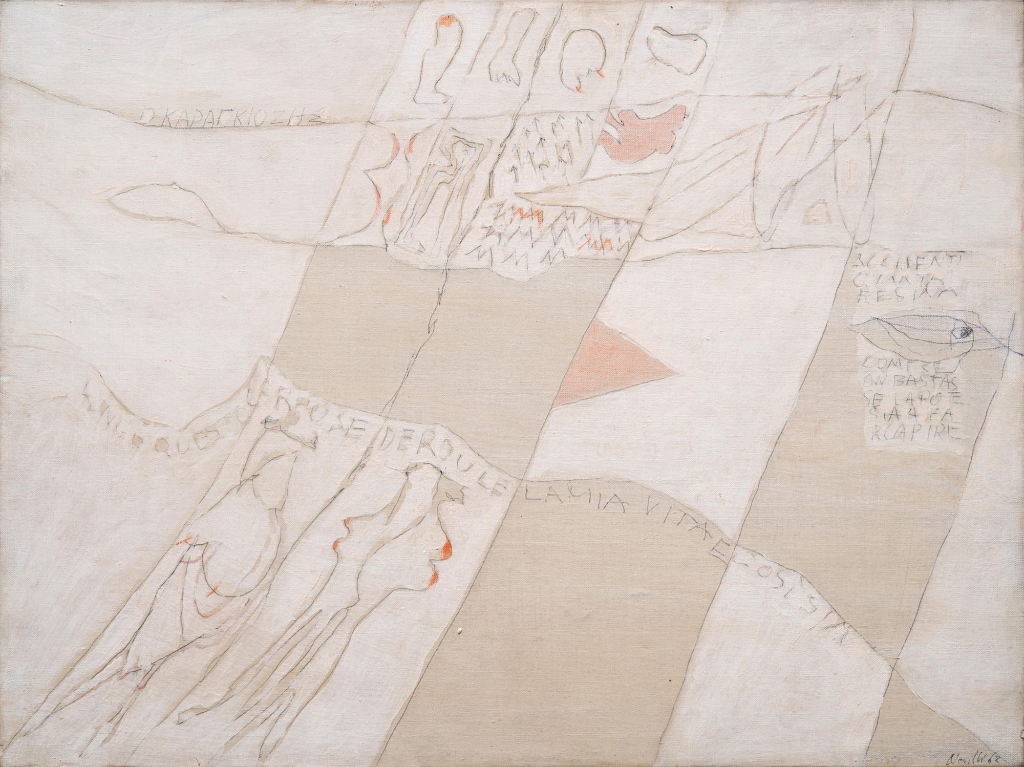 Gastone Novelli Prememoria, 1962