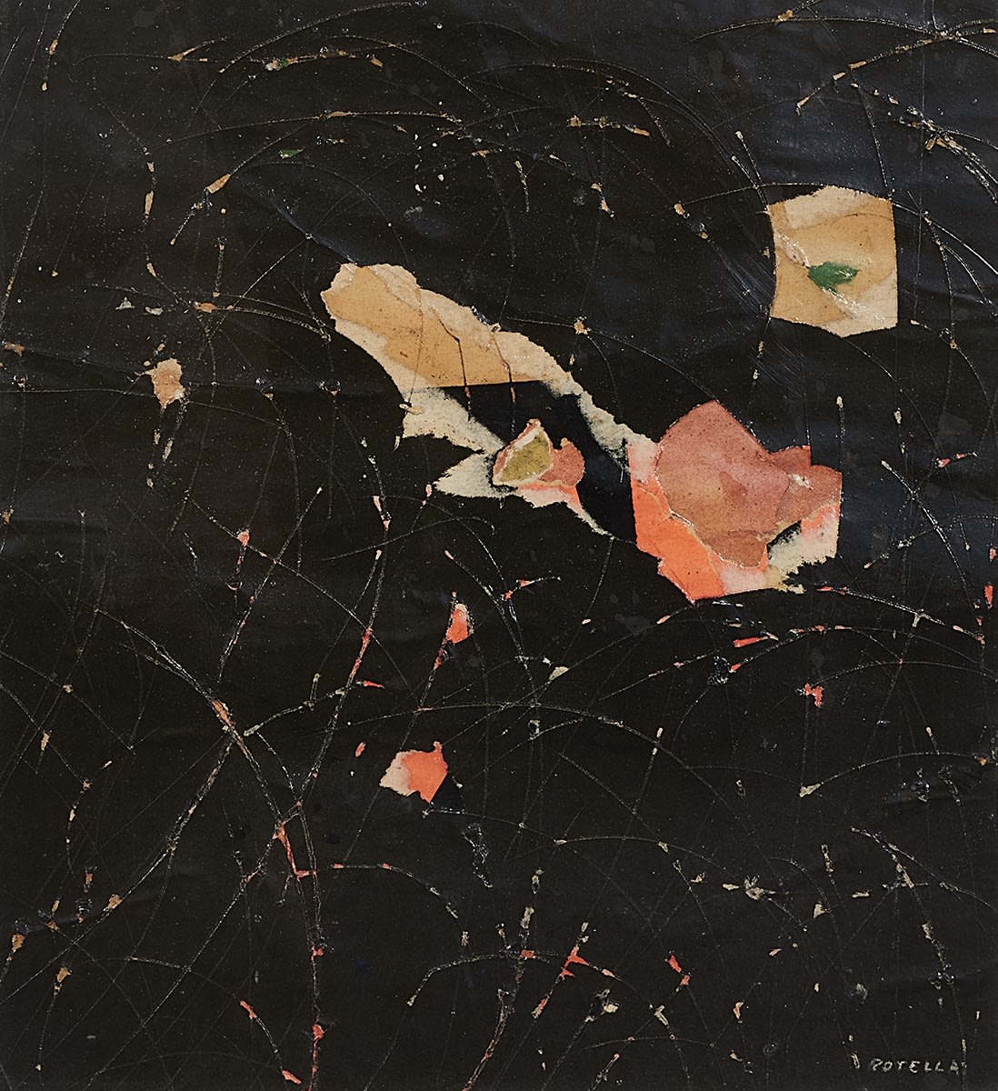 Mimmo Rotella Senza titolo, 1954