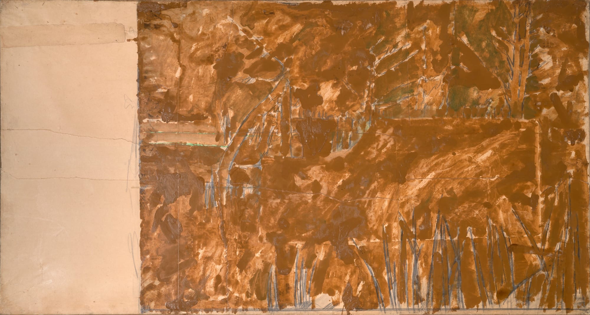 Mario Schifano En plein air, 1963