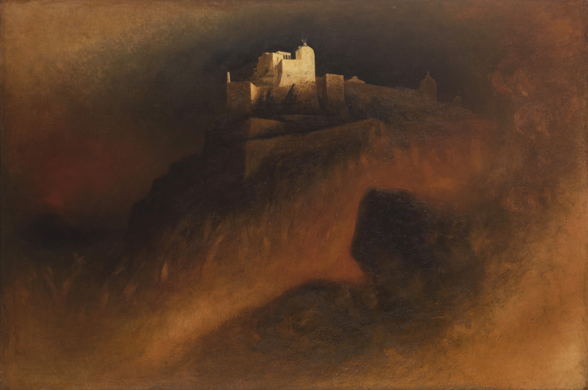 Karl Wilhelm DIEFENBACH, Tiberius’ villa on Capri, 1910 c.