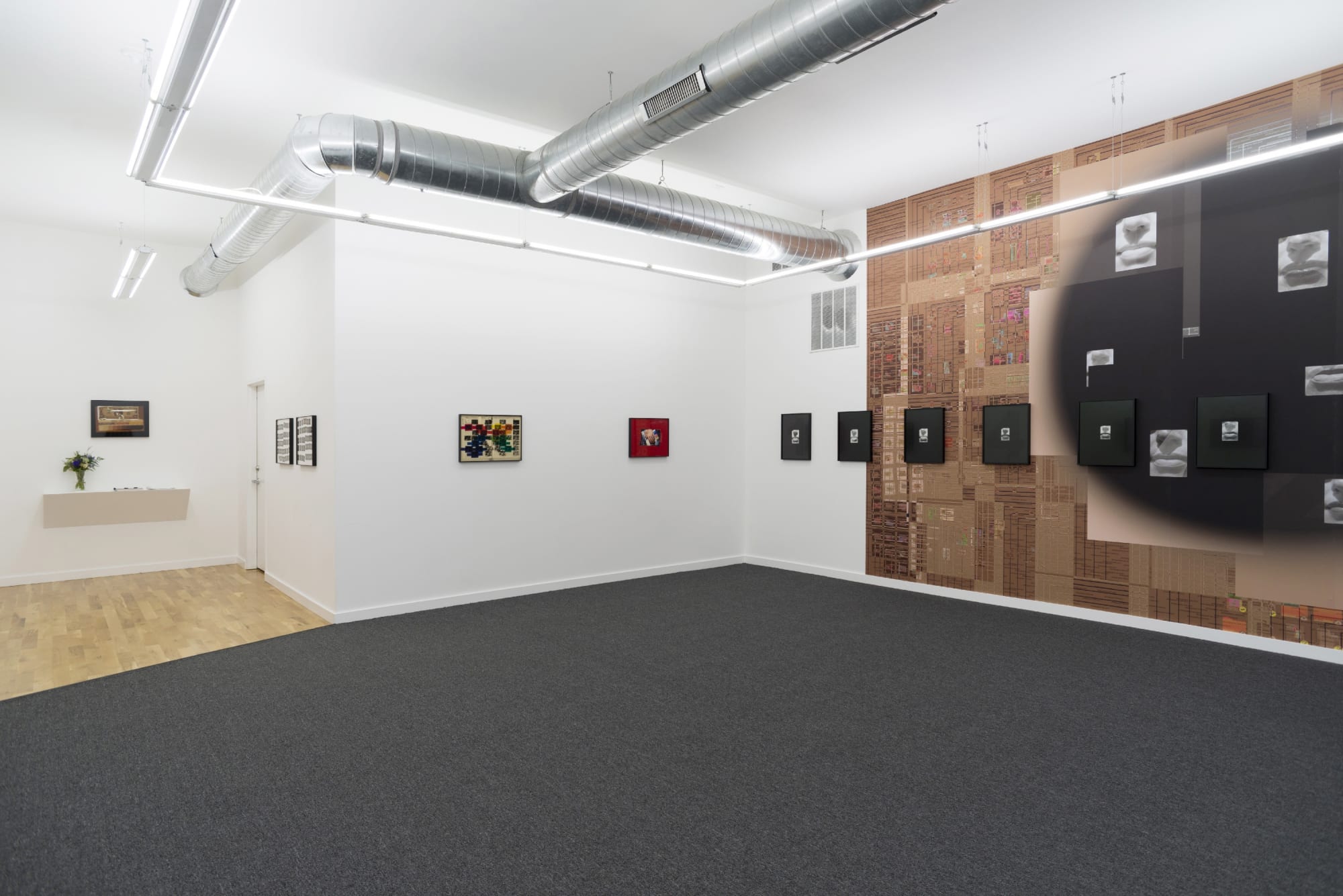 Installation view, THE LAUGHTER, 2018