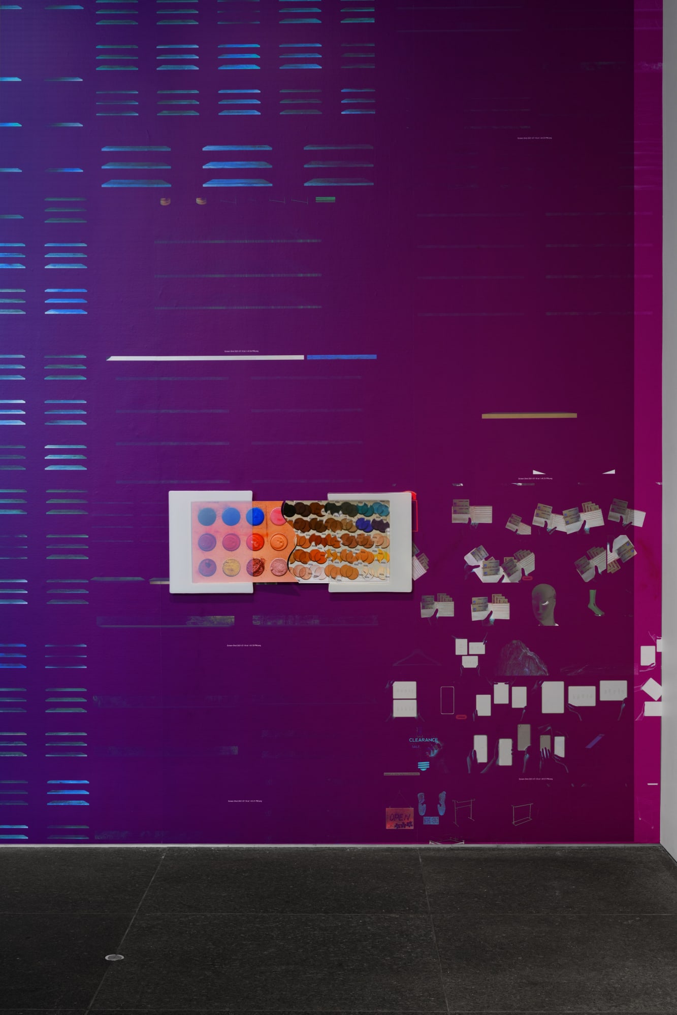 Installation view, Forum 85: Sara Greenberger Rafferty, Carnegie Museum of Art, Pittsburgh, PA Photo by Bryan Conley.