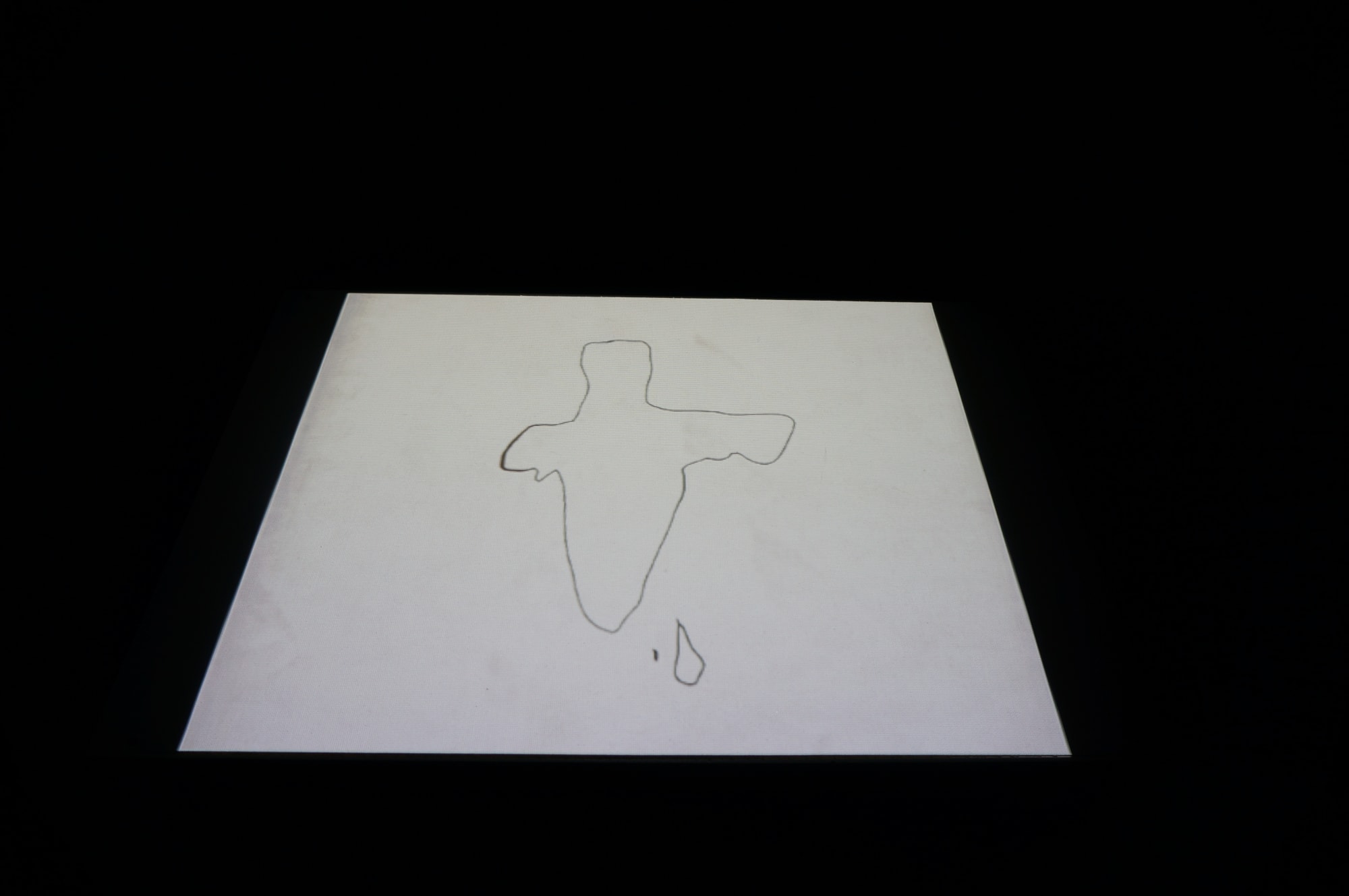 Shilpa Gupta 100 Hand-drawn Maps of India Single-channel video installation, table 22.2” x 17” 2007–08 Duration: 3m 42s