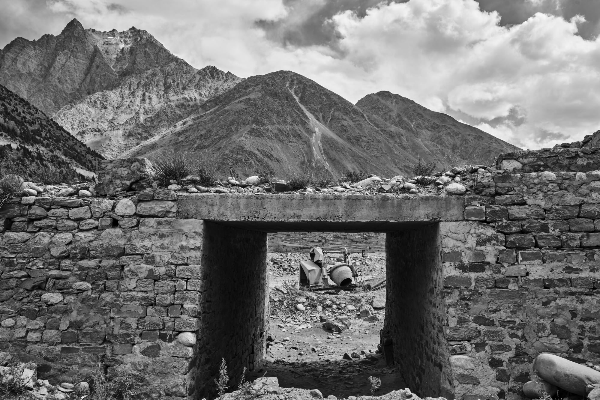 Vicky Roy Darcha Bridge, Bhagha River, Himachal Pradesh, India, 2016 Photograph 12 x 18 in
