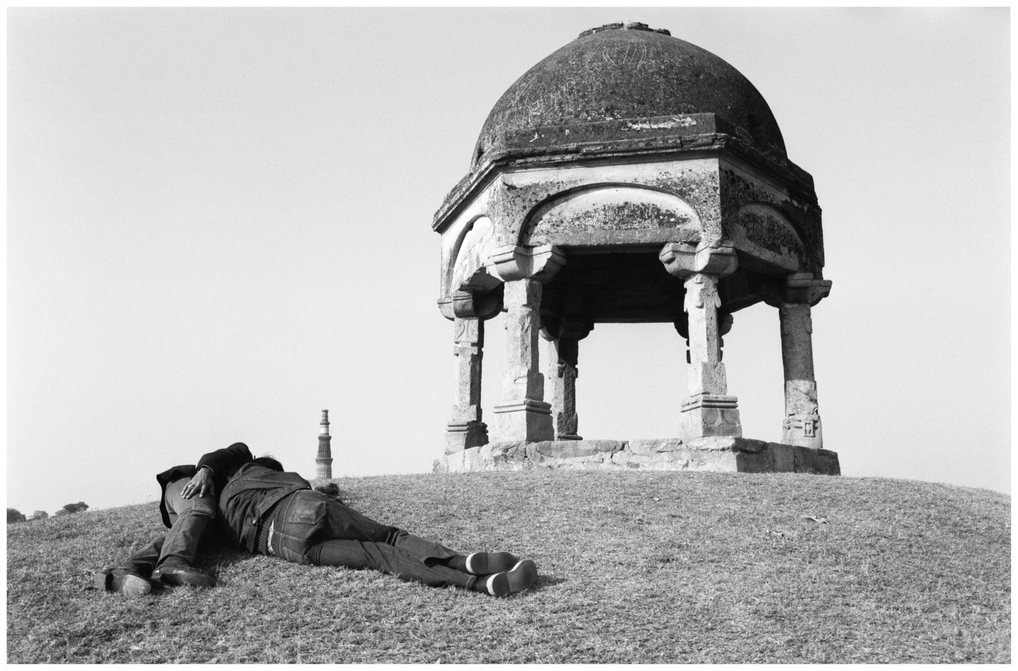 Sunil Gupta Towards an Indian Gay Image, Qutb Minar, 1983 Archival inkjet print, mounted on Diabond 28 x 42 in 2021