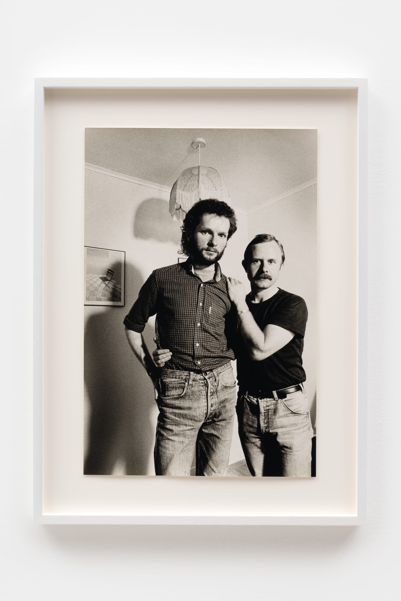 Sunil Gupta Lovers - Ten Years On, (David & Peter) Silver gelatin print 19 x 13 in 1984-85
