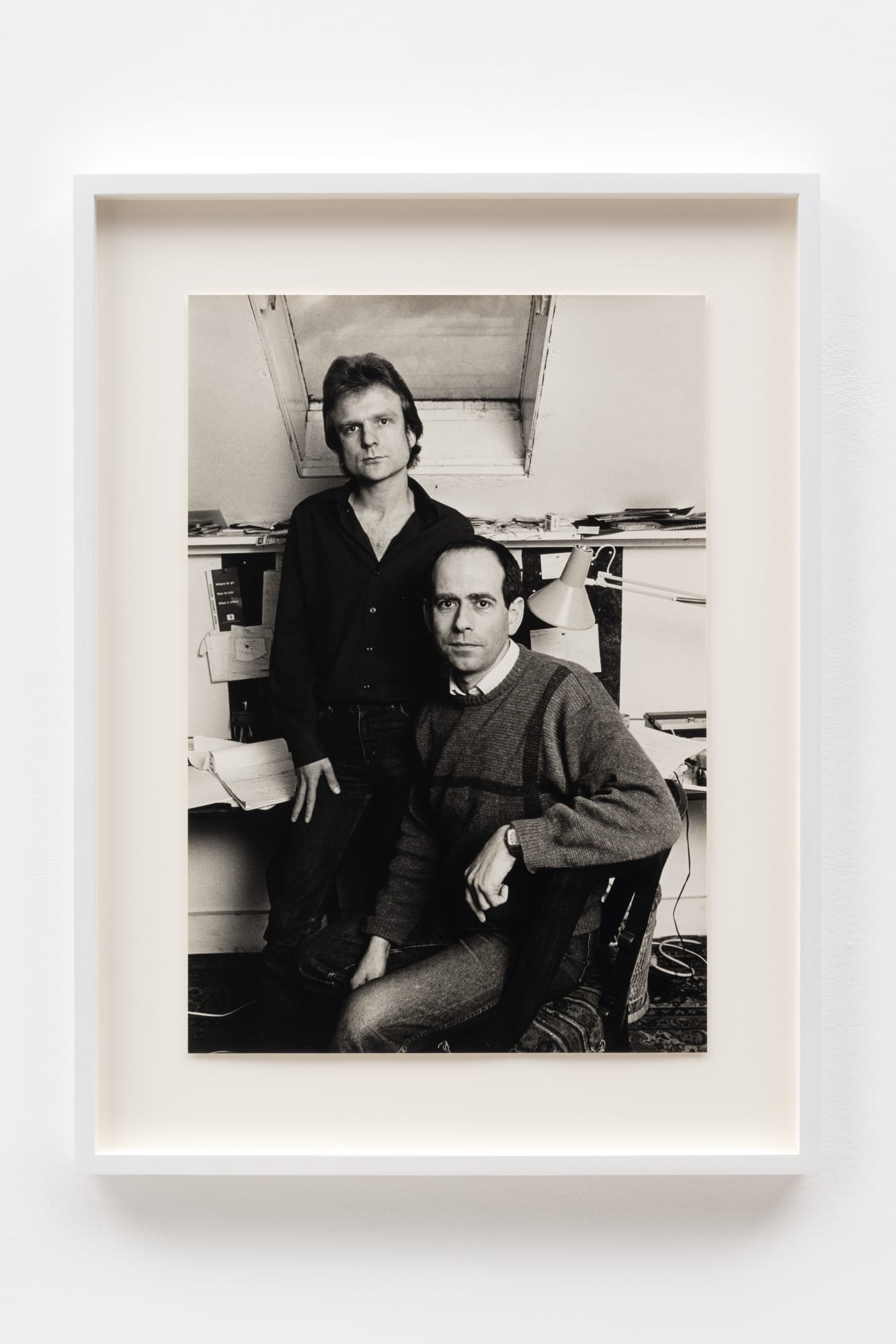 Sunil Gupta Lovers - Ten Years On, (Peter & Keith) Silver gelatin print 19 x 13 in 1984-85