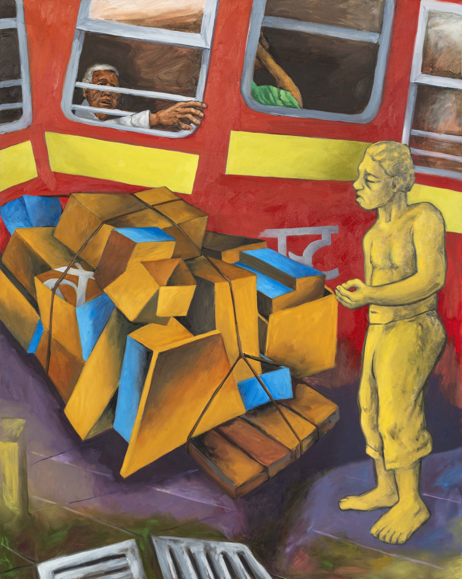 Sudhir Patwardhan Untitled Oil on canvas 50 x 40 in 2024