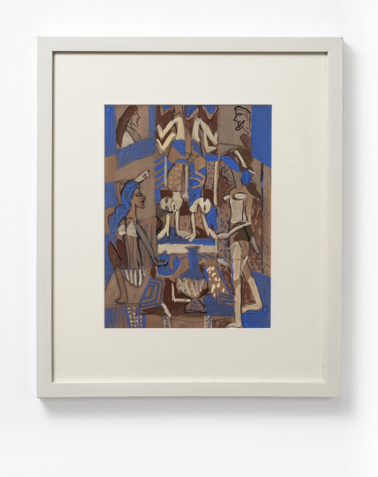 K.G. Subramanyan Untitled, 2006 Gouache on paper