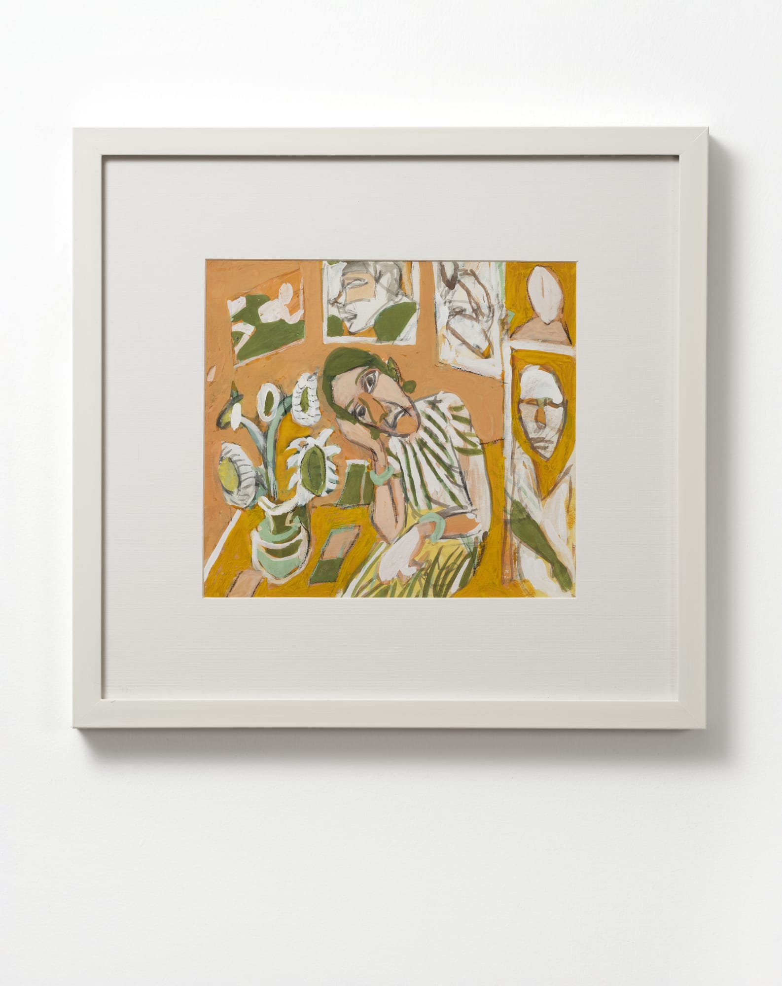 K.G. Subramanyan Untitled, 2005 Gouache on paper