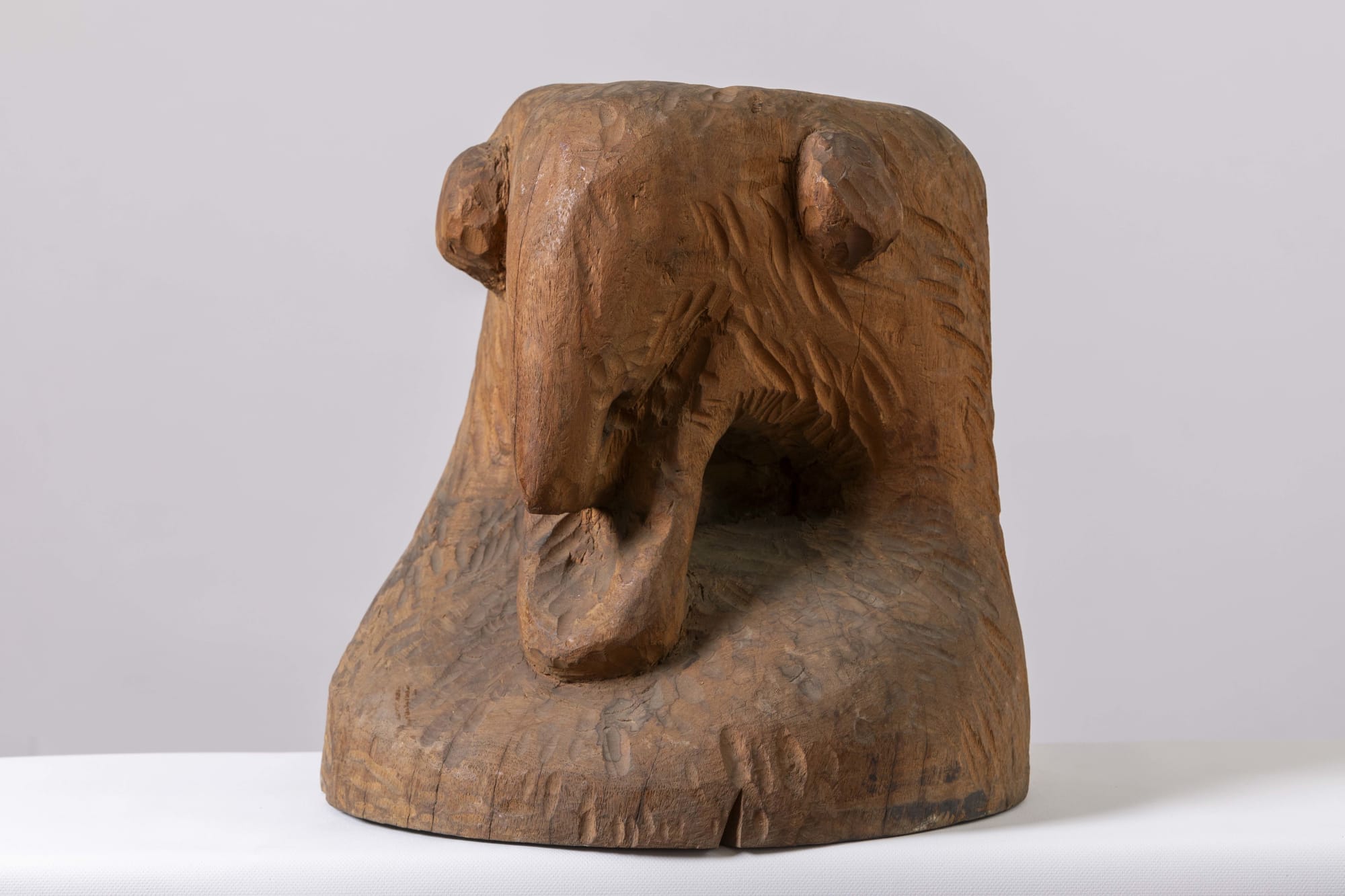 Leela Mukherjee Bird IV Wooden sculpture