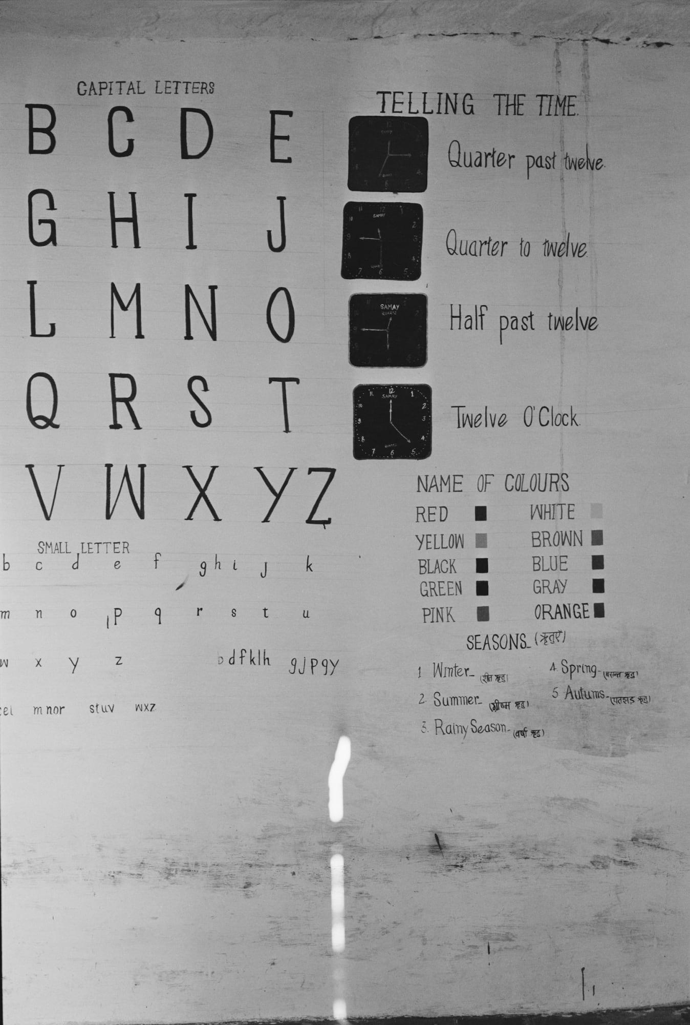 Gauri Gill Untitled (19) from the series Mark on the Wall Silver gelatin print