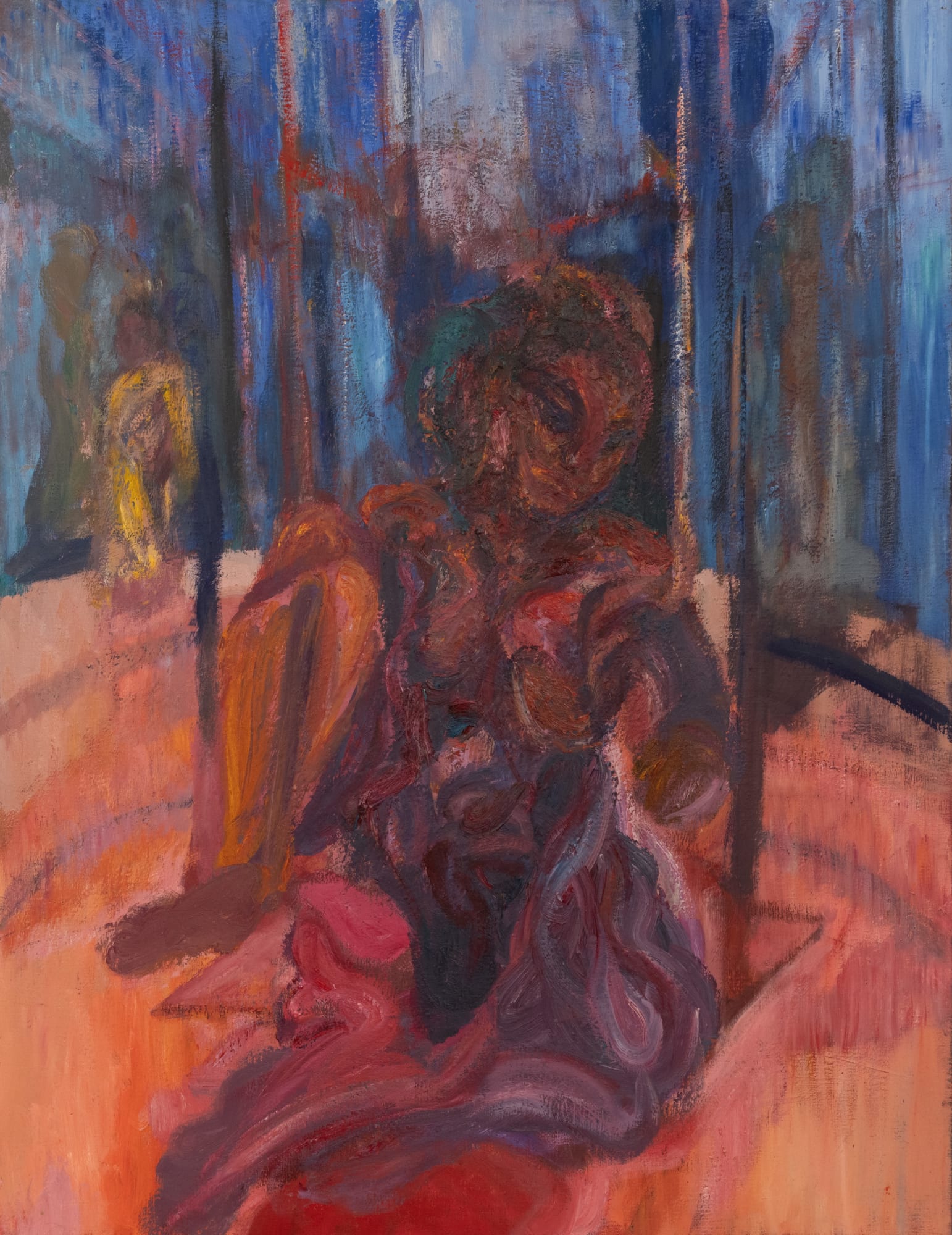 Jai Chuhan Evening Oil on canvas