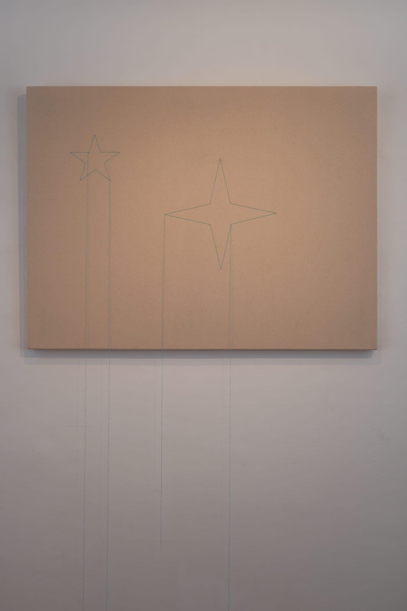 Shilpa Gupta Stars on Flags of the World, July 2011 Embroidery on cloth