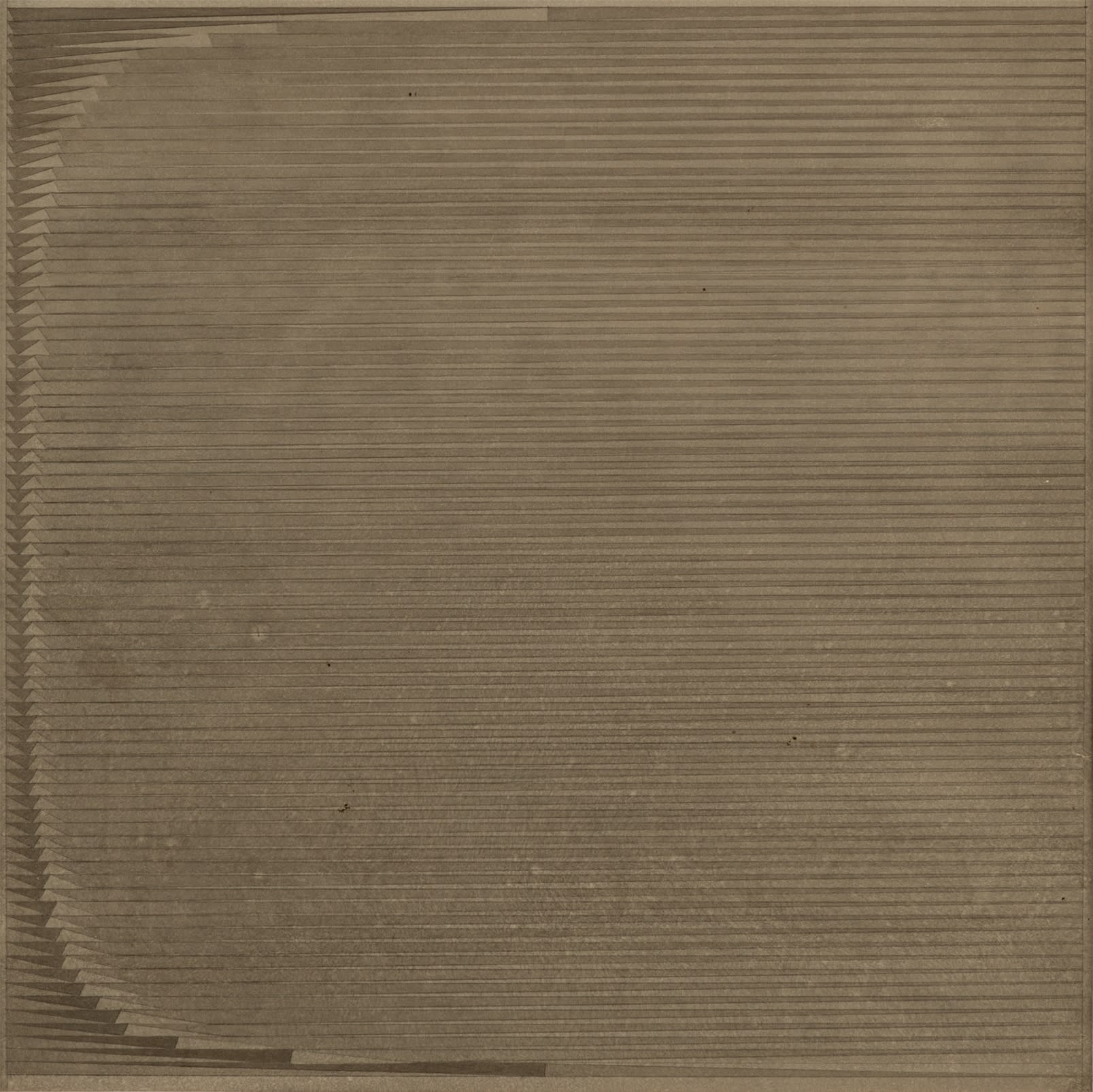 Nasreen Mohamedi Untitled Ink, graphite, and wash on paper 20.47 x 20.08 in 1985