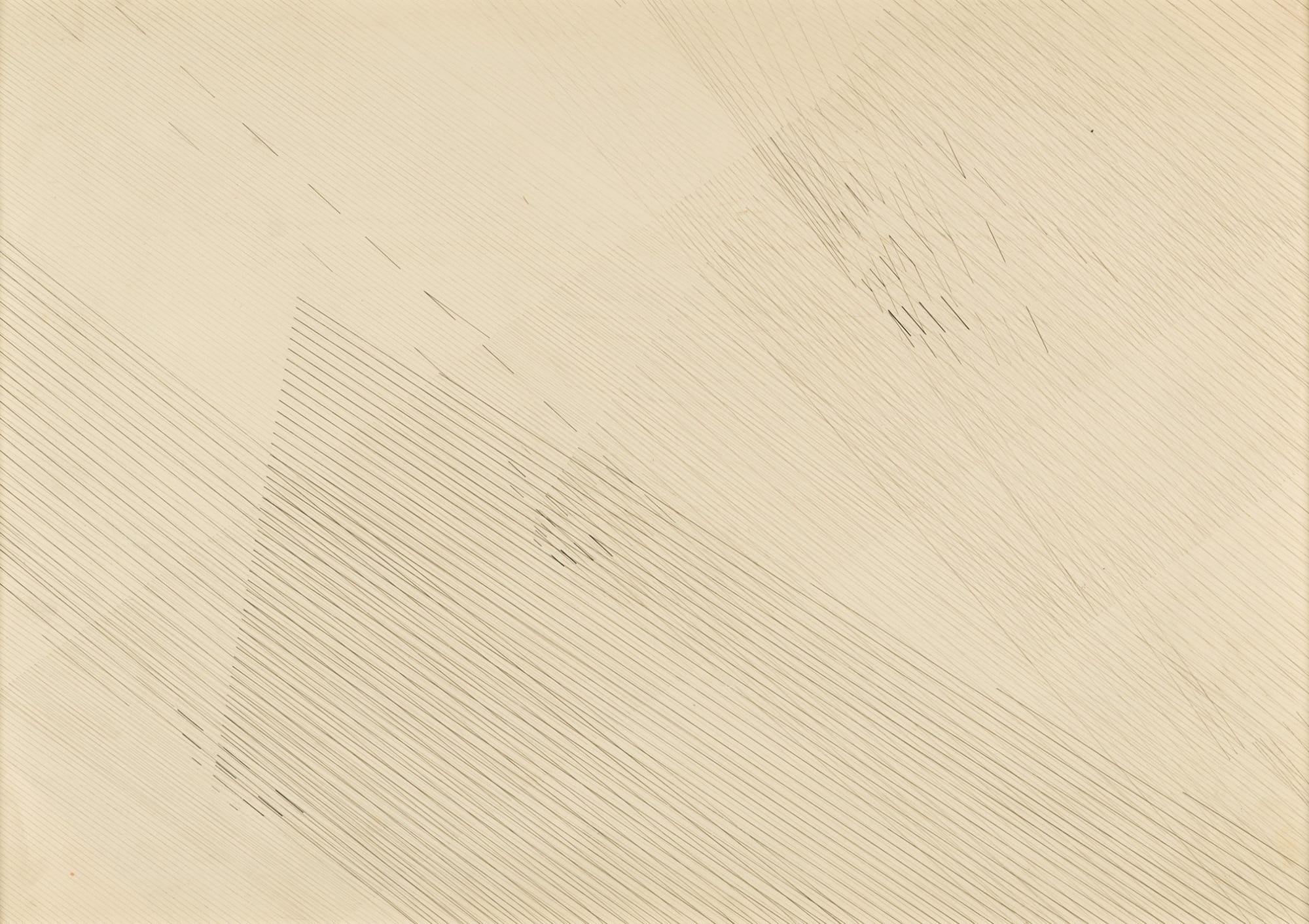 Nasreen Mohamedi Untitled Ink and graphite on paper 19.88 x 27.56 in 1985