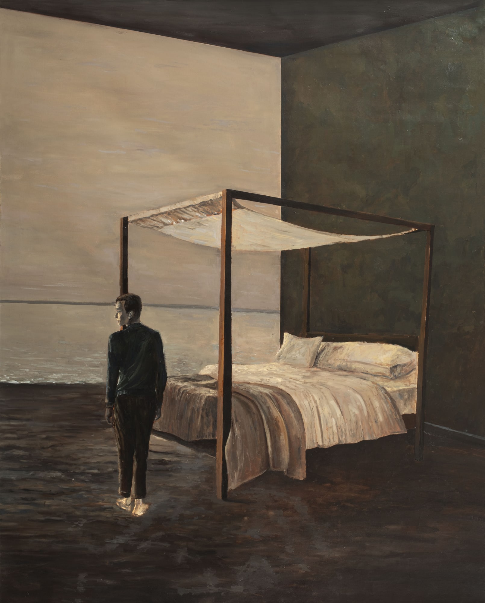 Zaam Arif Whispers of Water, 2021-2023 Oil on Canvas 60 x 48 in