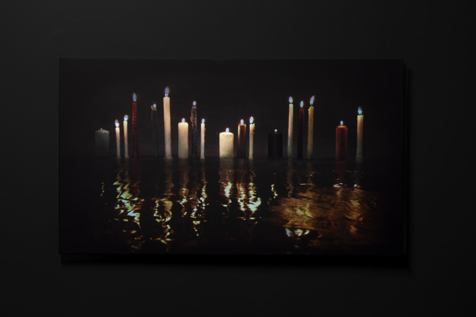 Ranbir Kaleka 18 Allegories of the Self Video projection on painting 17 min 26 sec