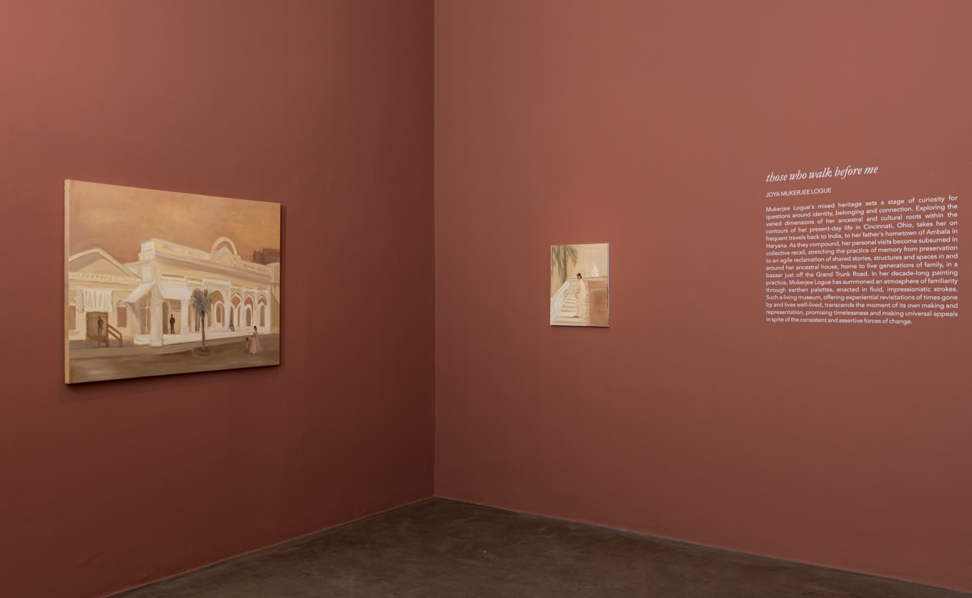 Joya Mukerjee Logue | those who walk before me
