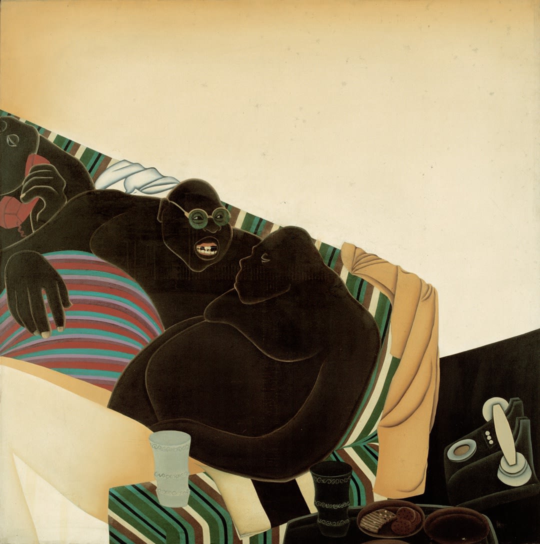 Rameshwar Broota Untold Story, 1970 50 x 50 in