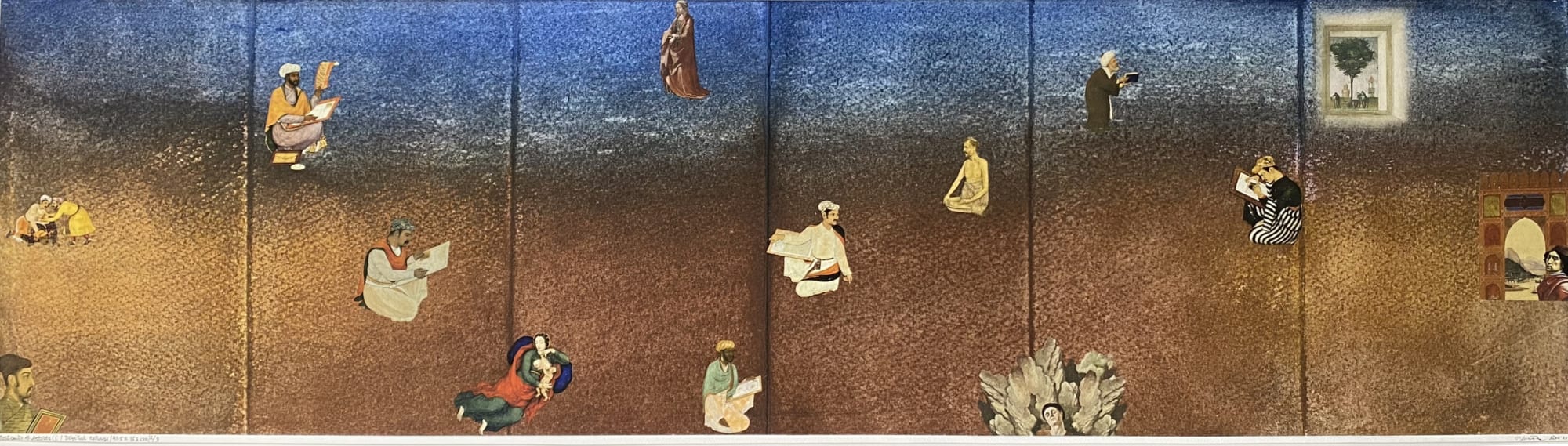 Gulammohammed SheikhPortraits of Artists: 1, 2014 Digital Collage, Inkjet on Hahnemühle Fine Art Texture Paper