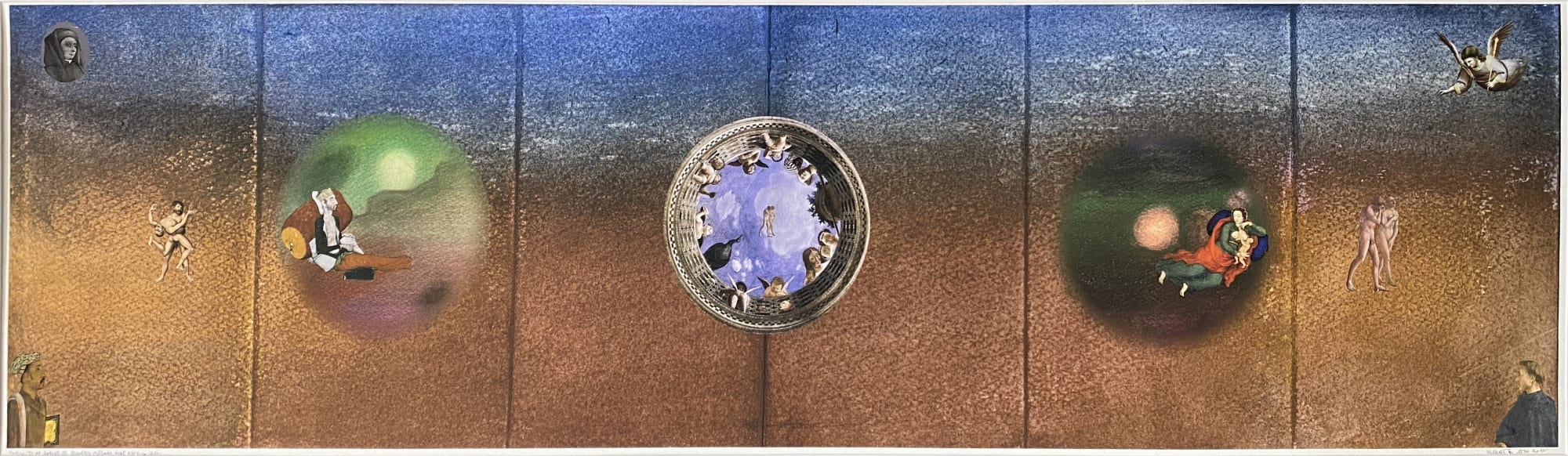 Gulammohammed SheikhPortraits of Artists: 2, 2014 Digital Collage, Inkjet on Hahnemühle Fine Art Texture Paper