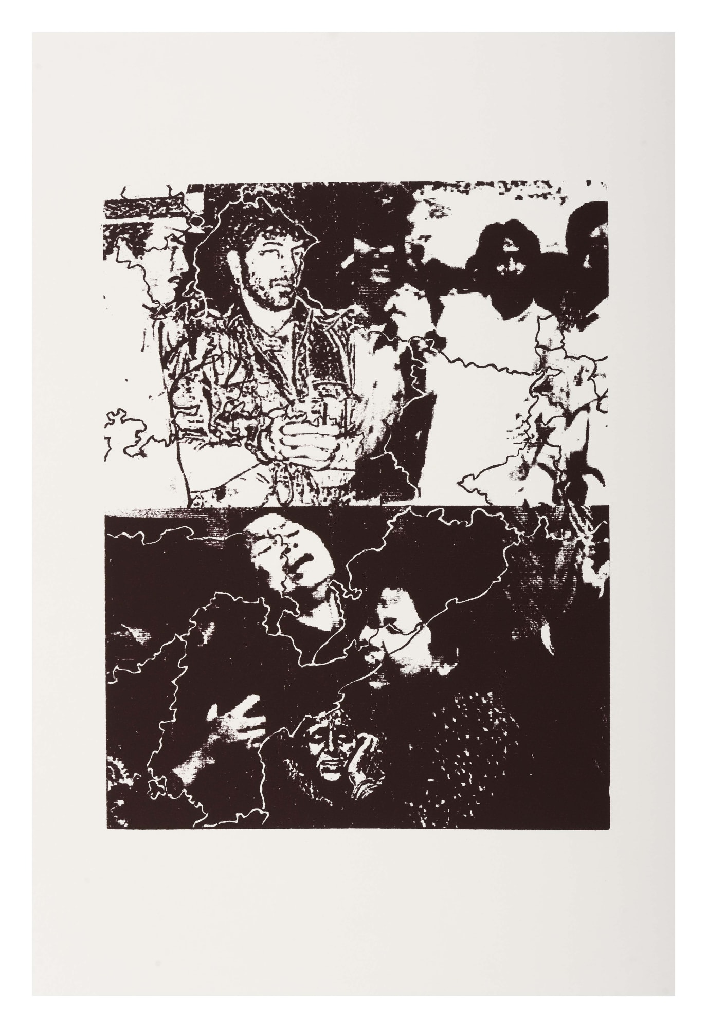 Gulammohammed SheikhMother India Digital Collage in Sepia version