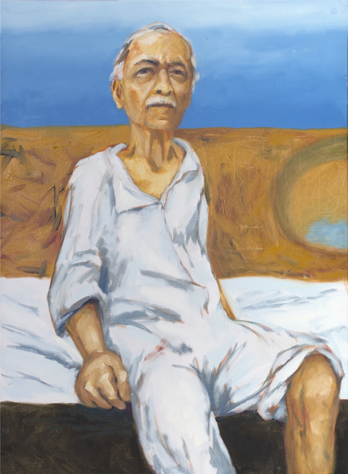 Sudhir Patwardhan Gieve Oil on canvas
