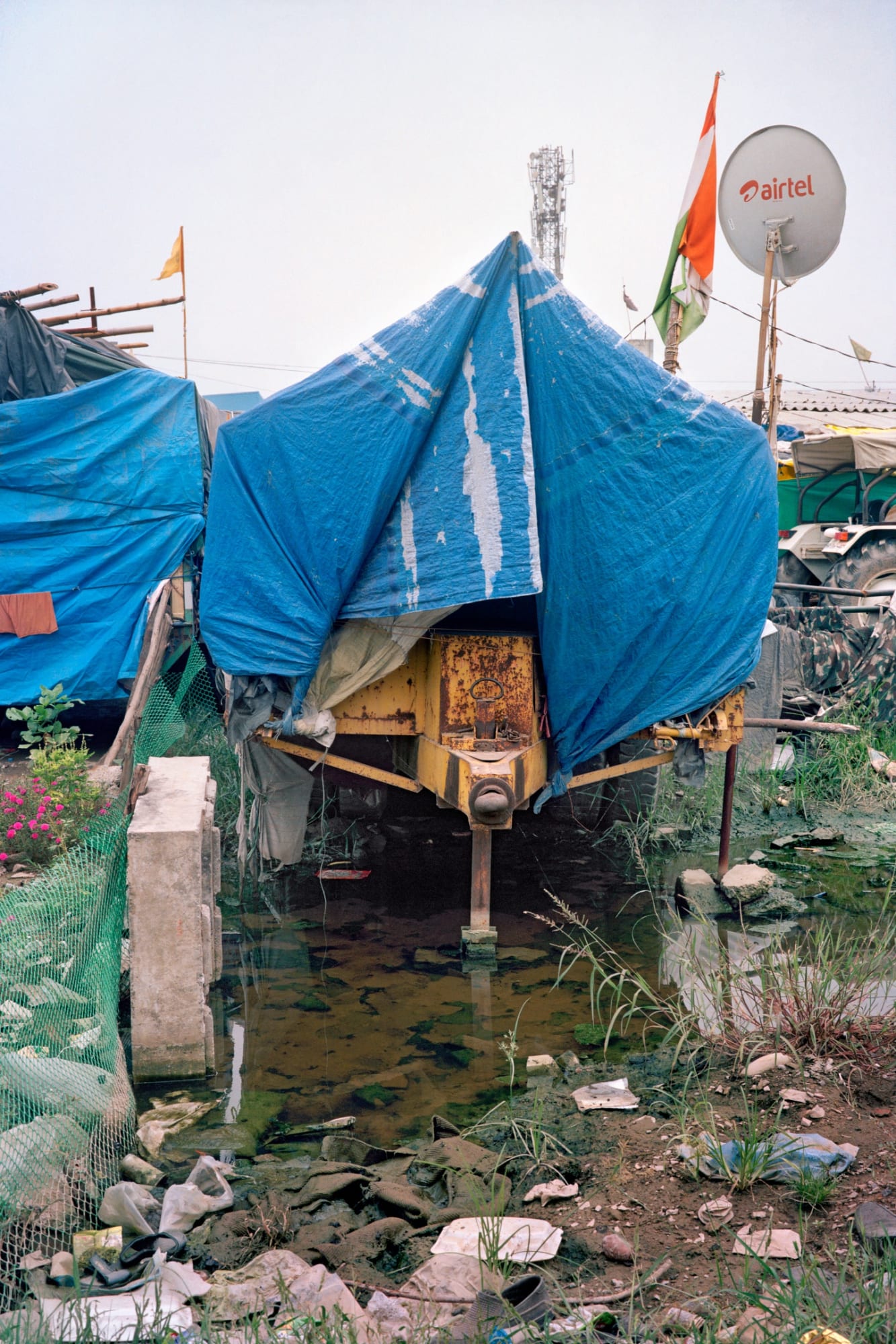 Untitled, (22) from the series The Village on the Highway, 2021 Archival pigment print 65.25 x 43.5 in