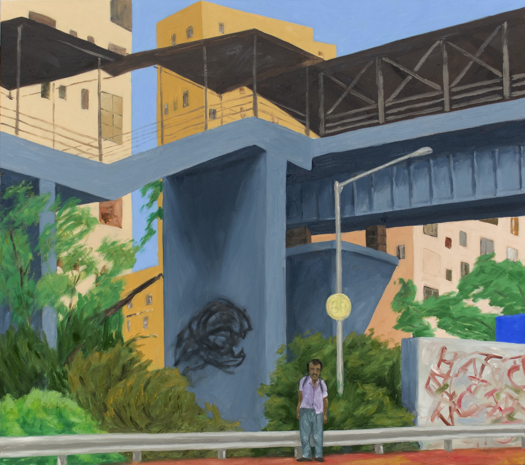 Graffiti Oil on canvas 2023