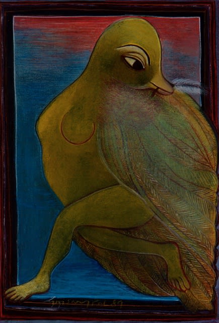 Gogi Saroj Pal Untitled 20.5 x 14 cm Watercolour on paper