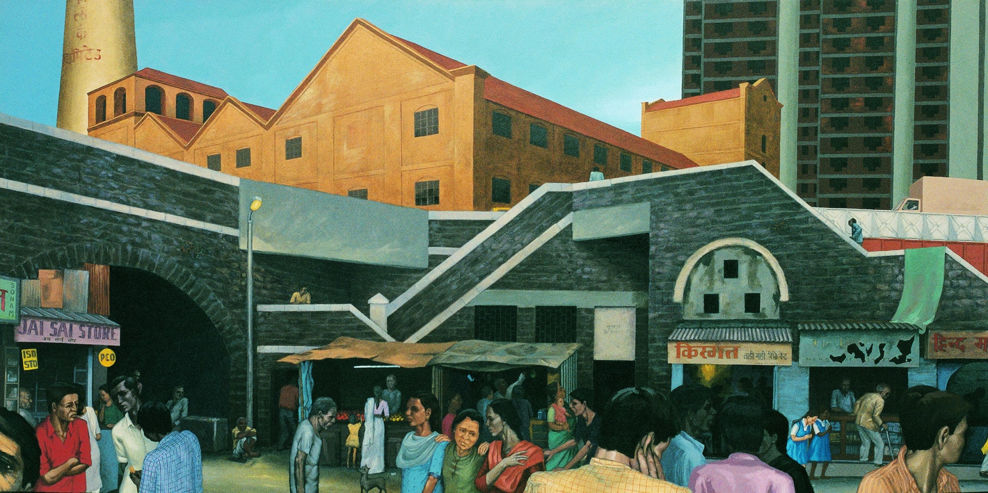 Lower Parel Print 19 x 12 inches