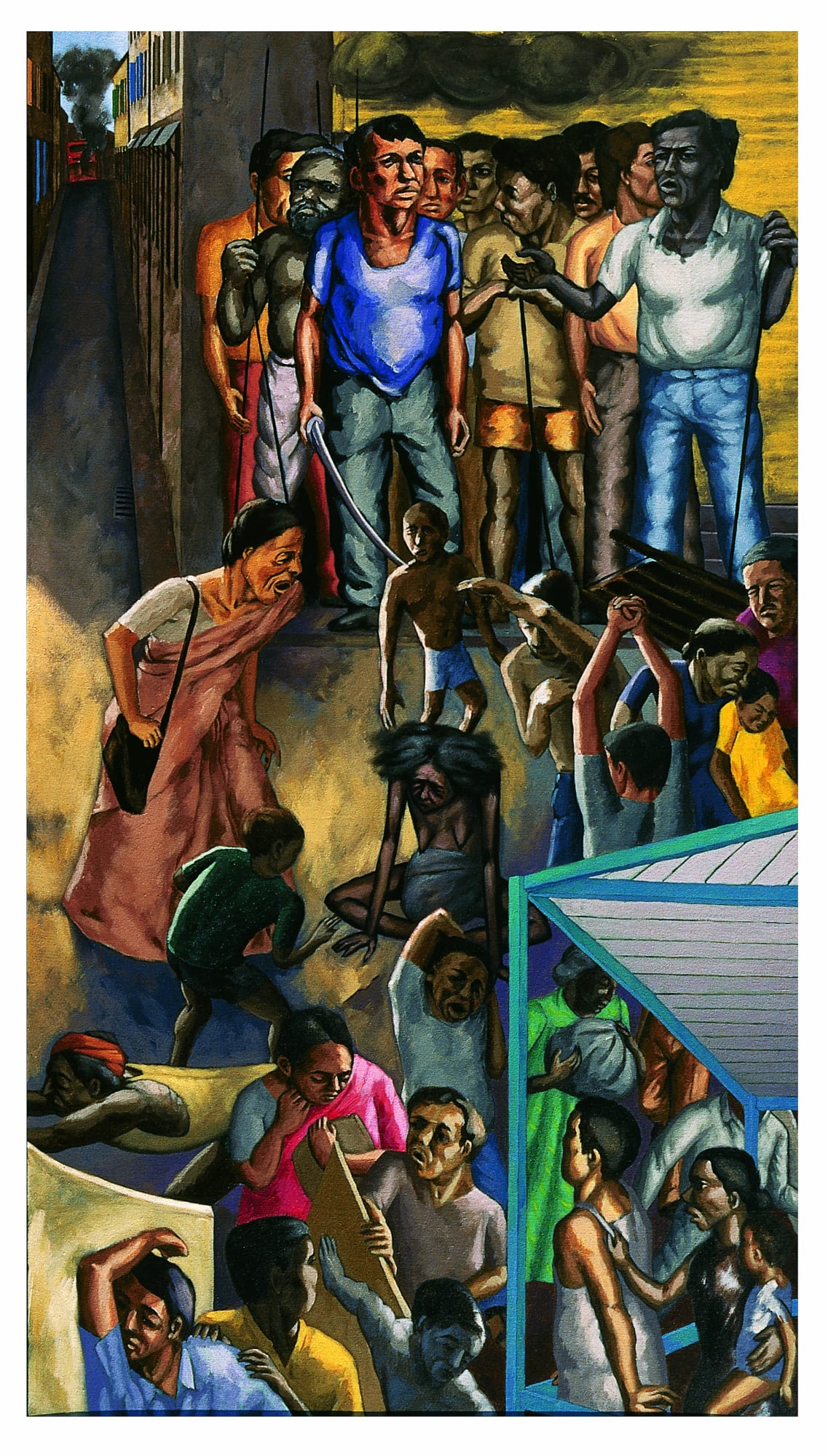 Riot Print 19 x 12 inches